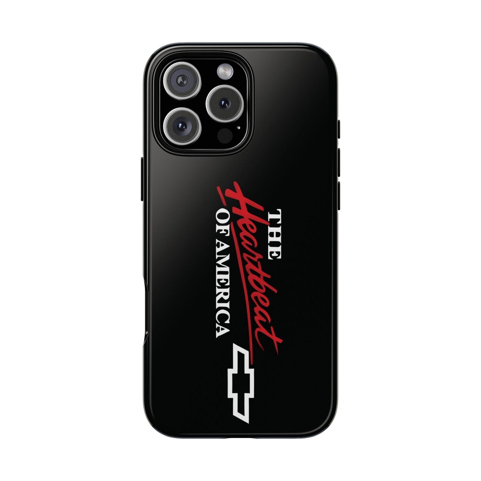 Chevy Phone Case, Tough Cases for Car Lovers, Vintage Style Cover, Heartbeat