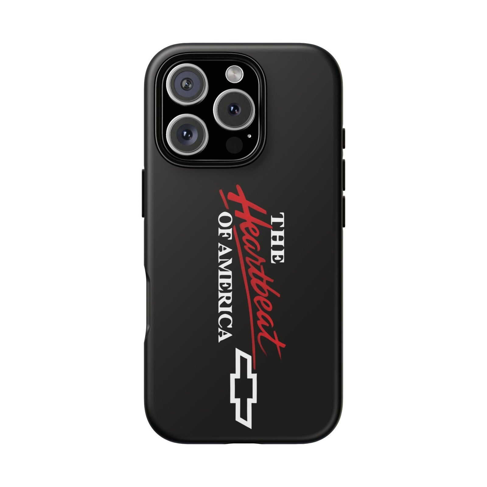 Chevy Phone Case, Tough Cases for Car Lovers, Vintage Style Cover, Heartbeat