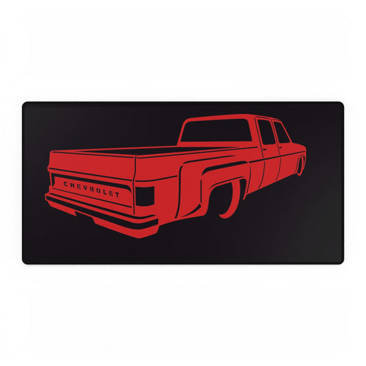 Chevrolet Truck Desk Mat, Vintage Style Desk Accessories, Office Decor, Gamer