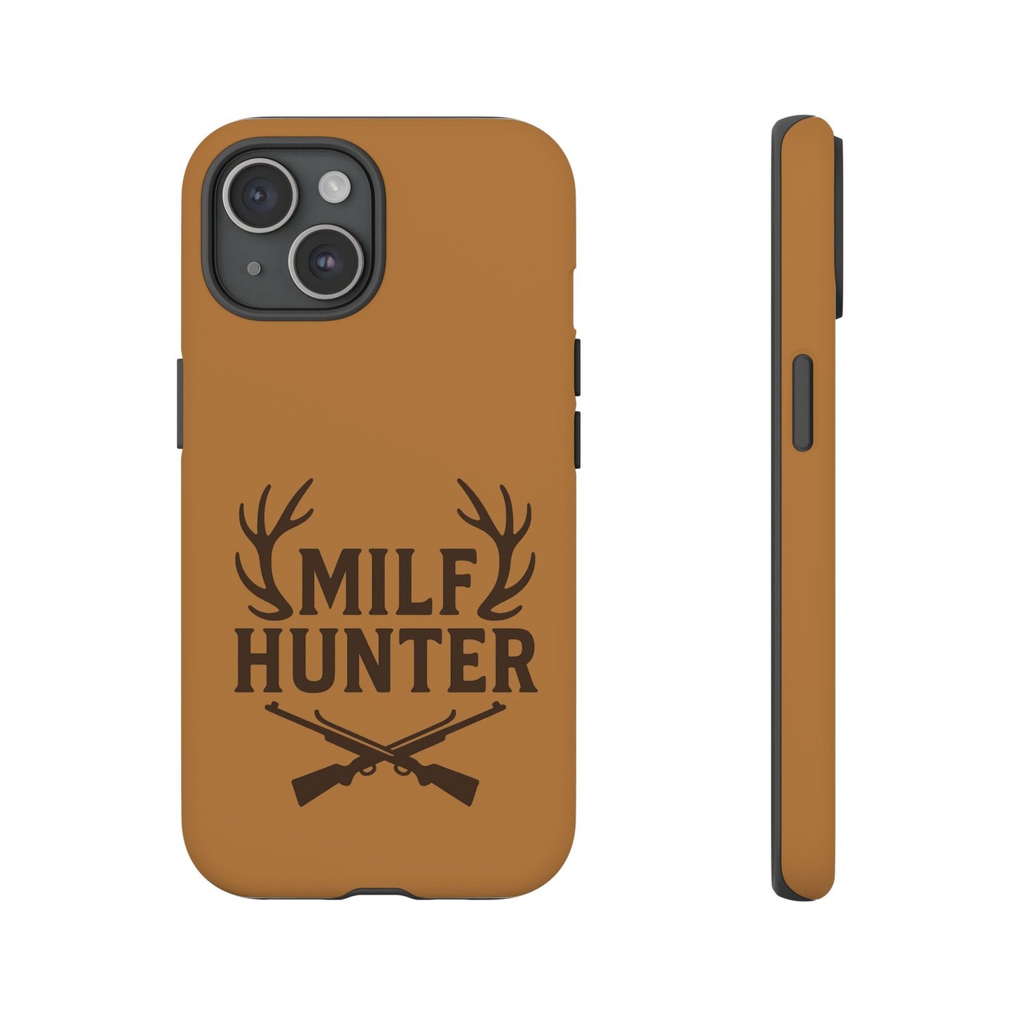 Phone Case, Funny Milf Hunter Design for Tough Cases, Rugged Protective Cover,