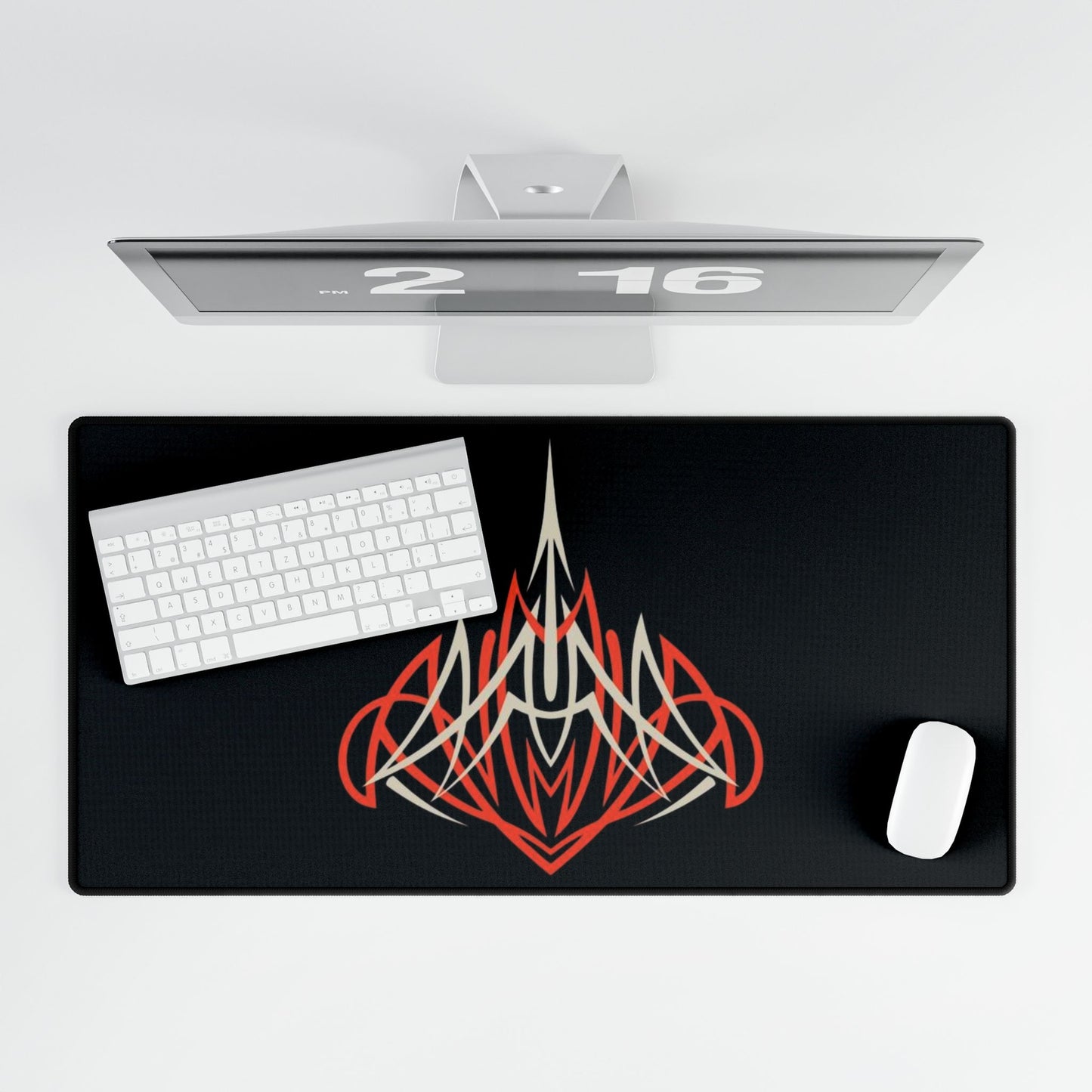 Desk Mats, Hot Rod  Pinstriping Design  Unique Desk Accessory, Office Decor