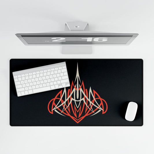 Desk Mats, Hot Rod  Pinstriping Design  Unique Desk Accessory, Office Decor