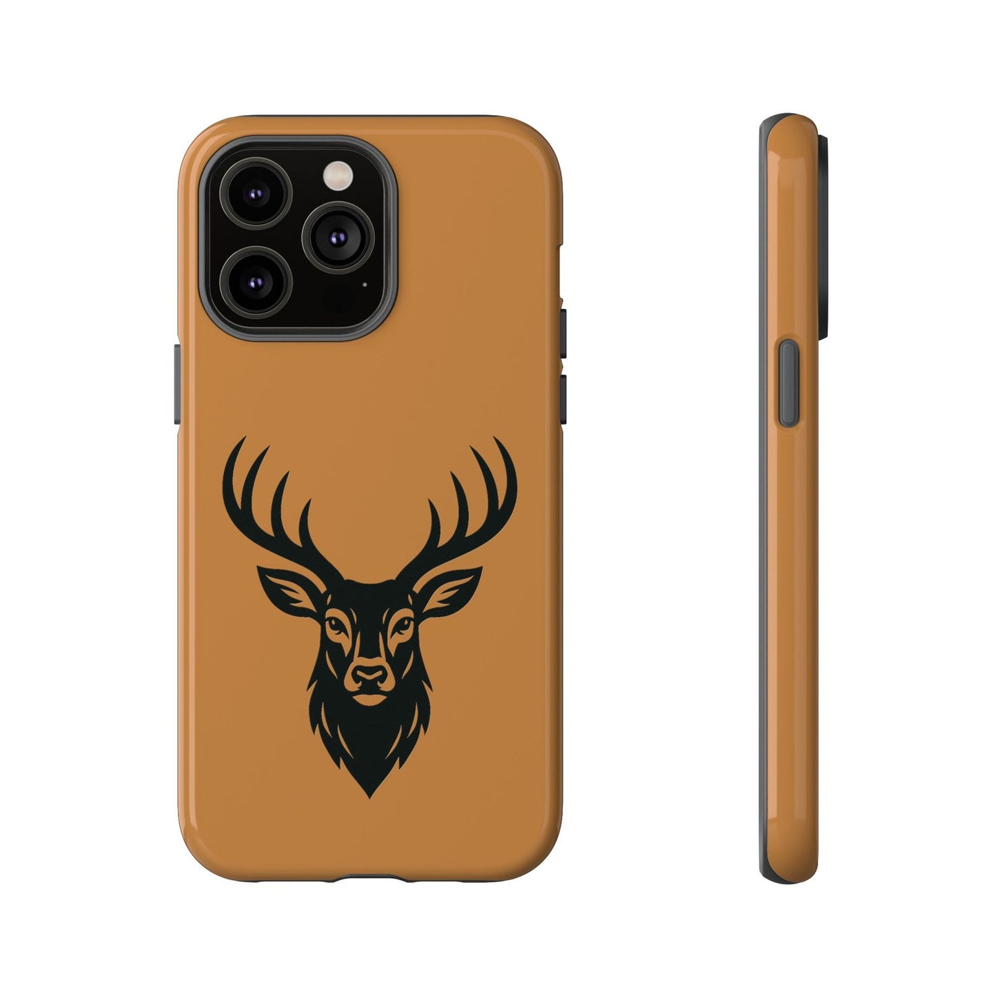 Phone Cases, Deer Buck with Antlers Wildlife Nature Design, Animal Lover Gift,