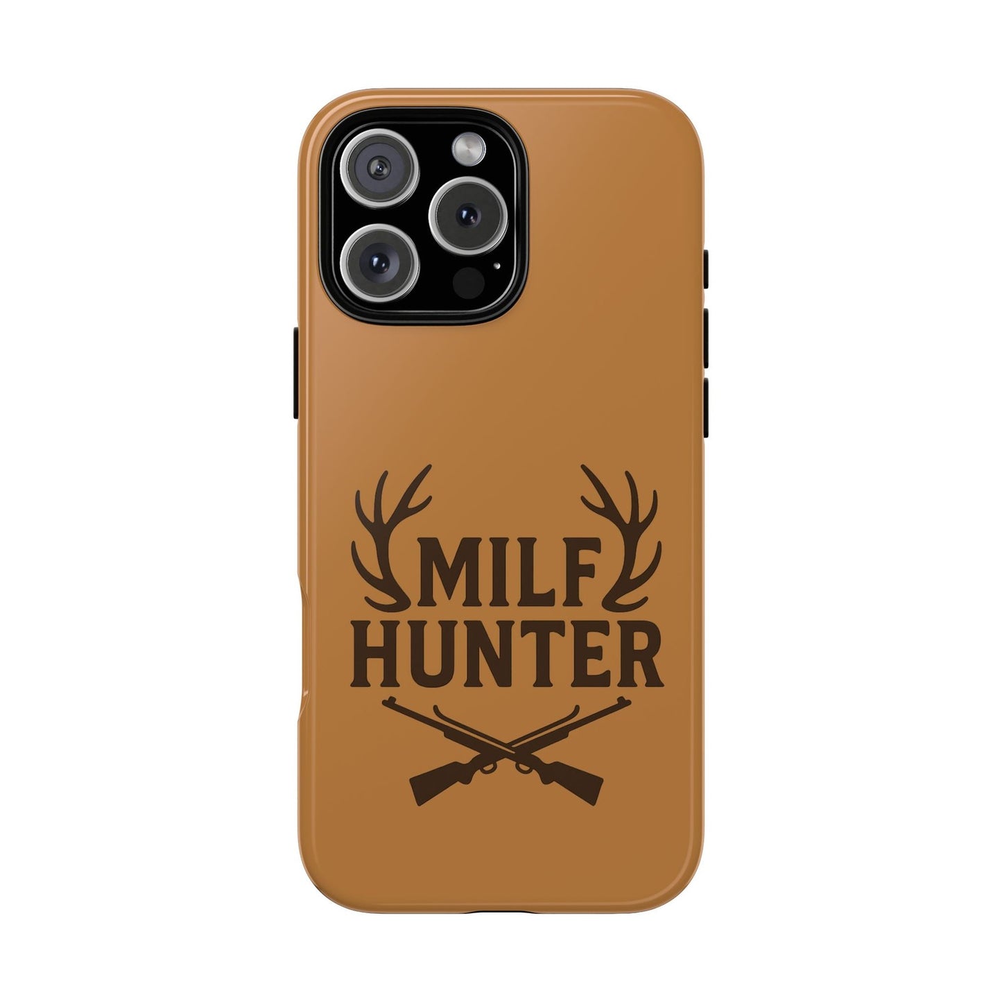 Phone Case, Funny Milf Hunter Design for Tough Cases, Rugged Protective Cover,