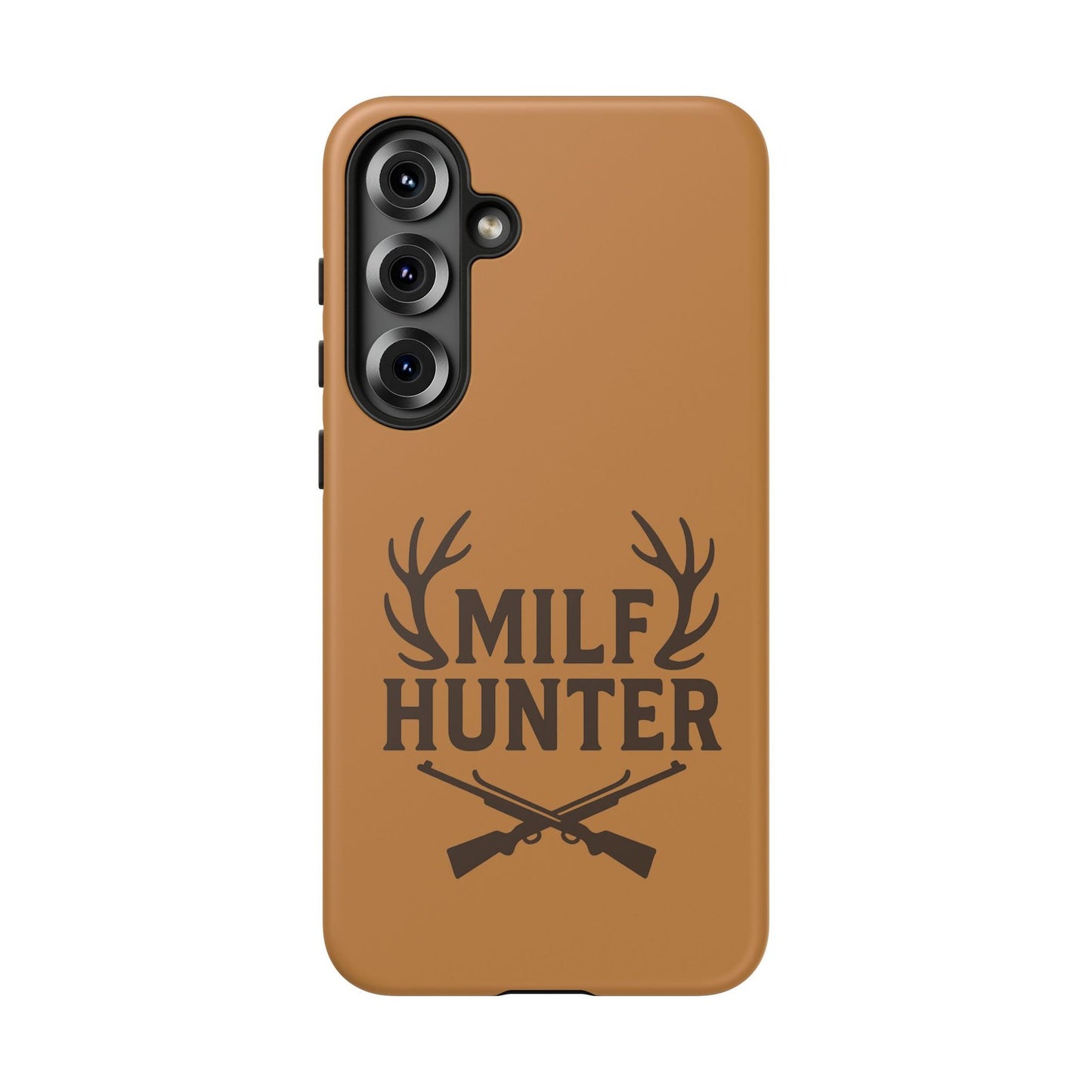 Phone Case, Funny Milf Hunter Design for Tough Cases, Rugged Protective Cover,