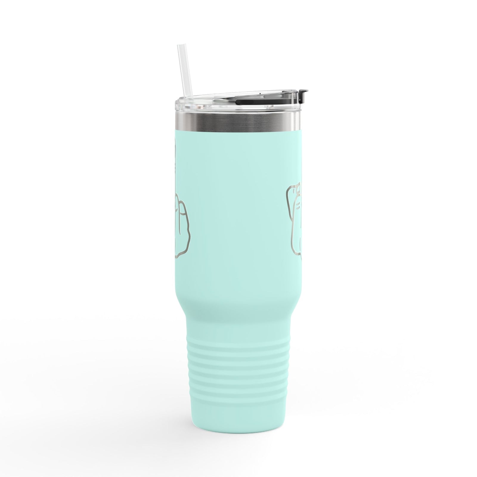Middle finger Insulated Travel Mug, 40oz