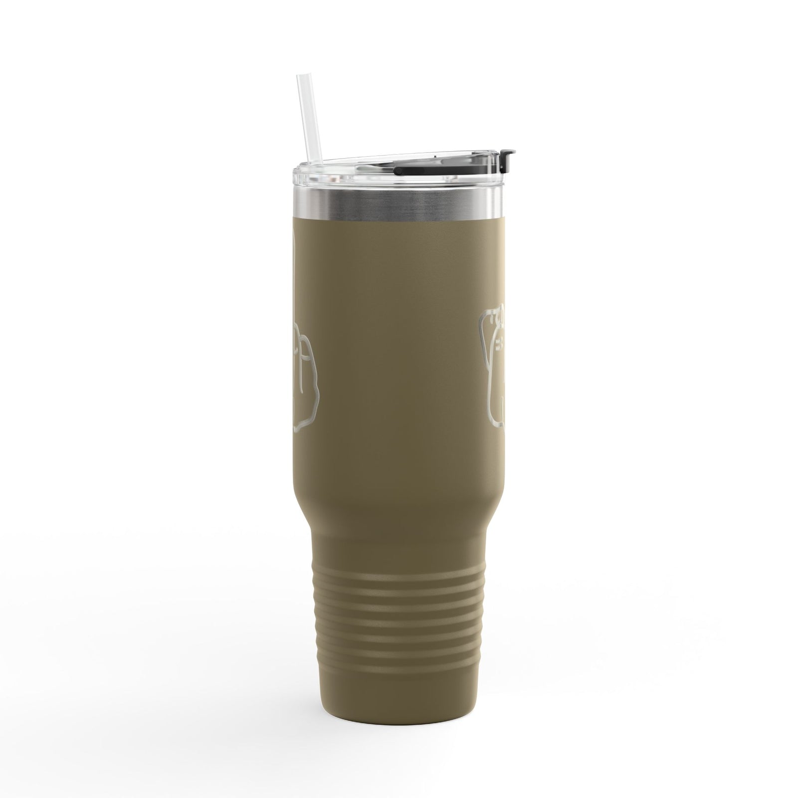 Middle finger Insulated Travel Mug, 40oz