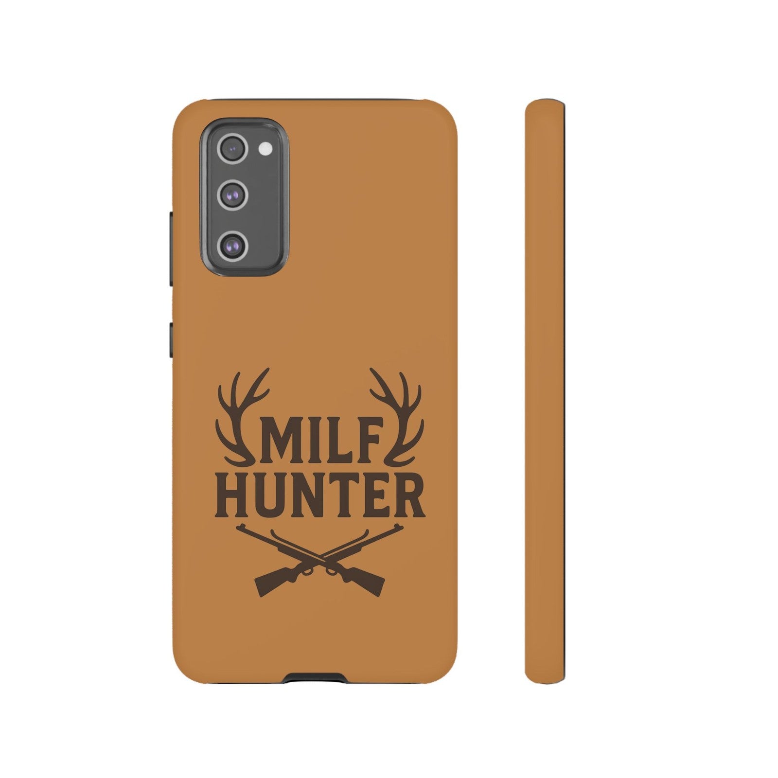 Phone Case, Funny Milf Hunter Design for Tough Cases, Rugged Protective Cover,