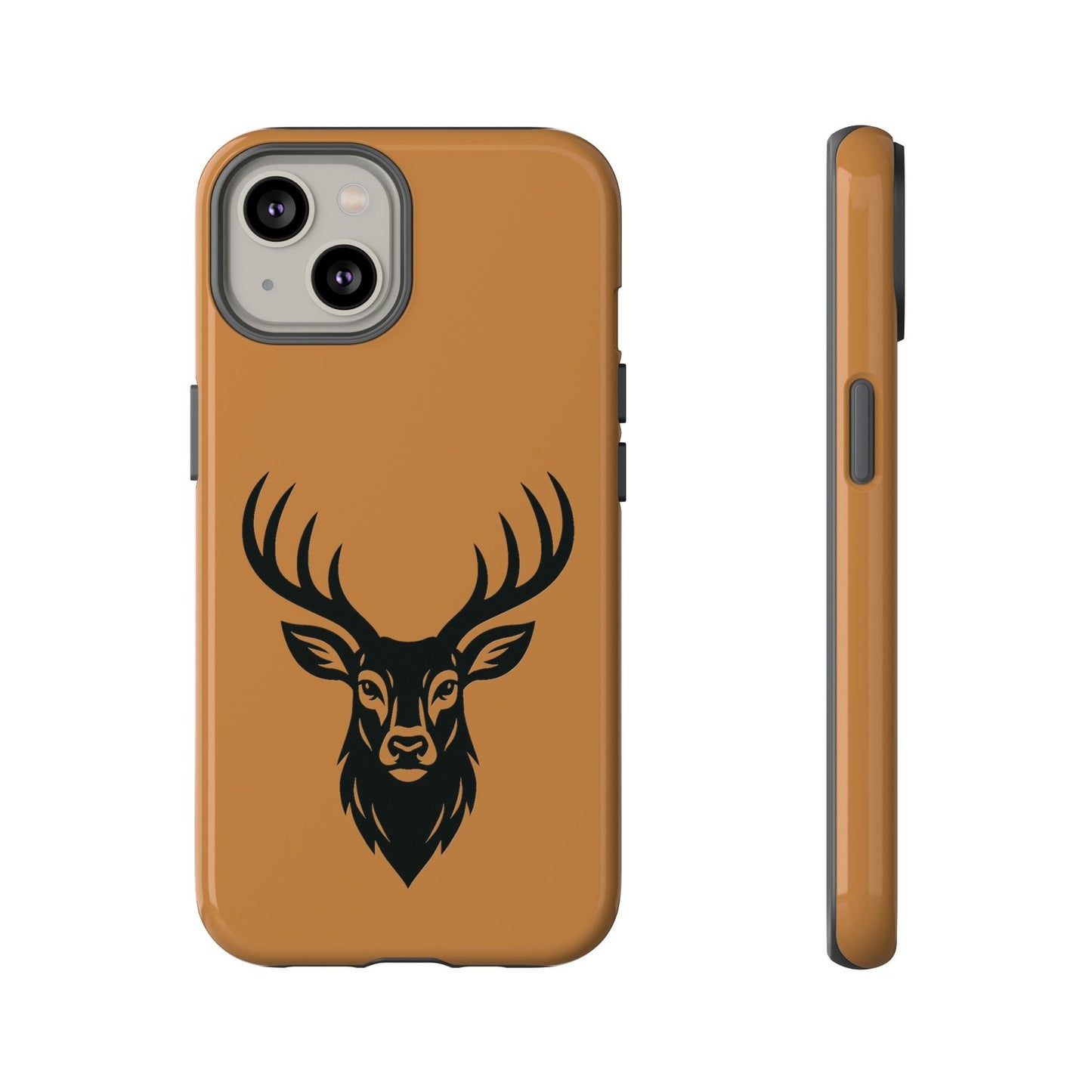 Phone Cases, Deer Buck with Antlers Wildlife Nature Design, Animal Lover Gift,