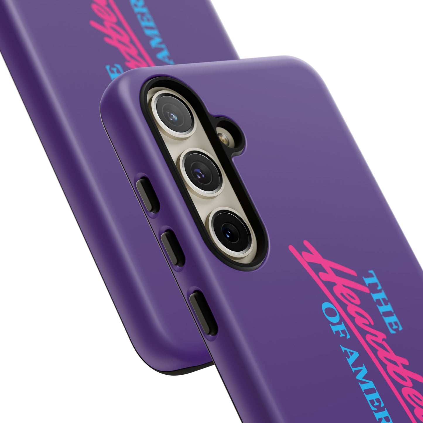 Purple  “The Heartbeat of America” Retro Chevy Logo, Slim Protective Cover