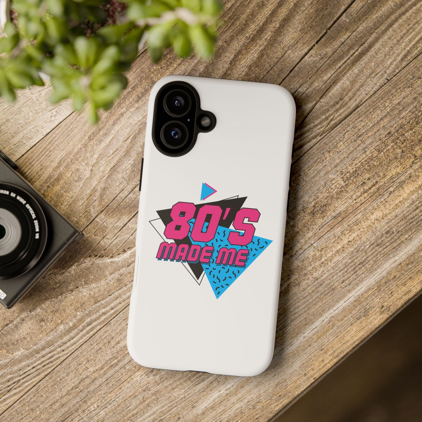 80's Made Me Phone Case - Retro Tough Phone Cover for Nostalgia Lovers