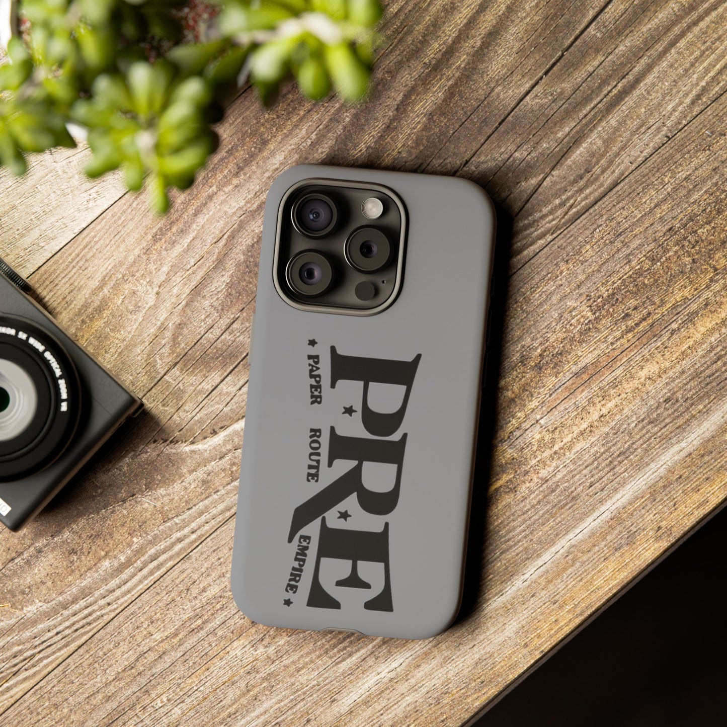 P.R.E.  Tough Cases, Papa Phone Case, Protective Phone Cover, Route Design,