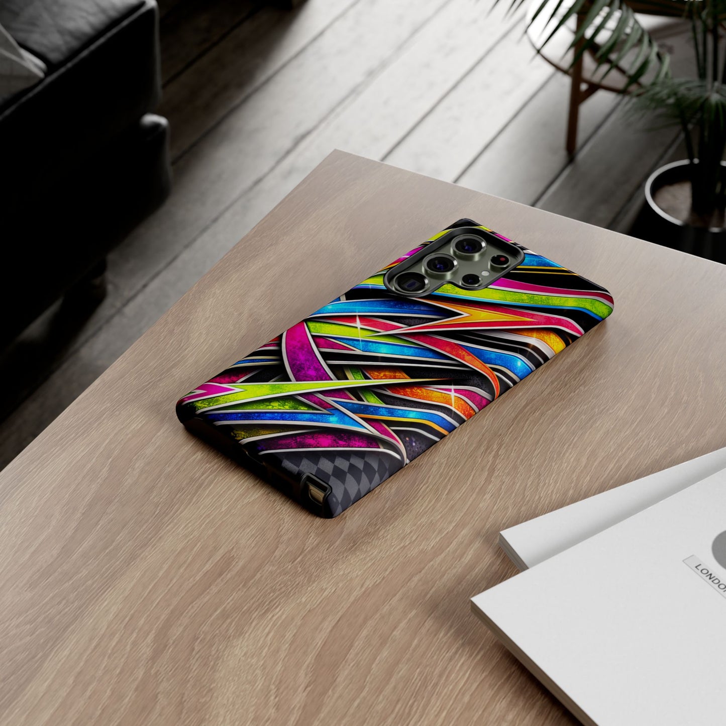 Minitruck Inspired Graphic Tough Phone Case – Impact Resistant