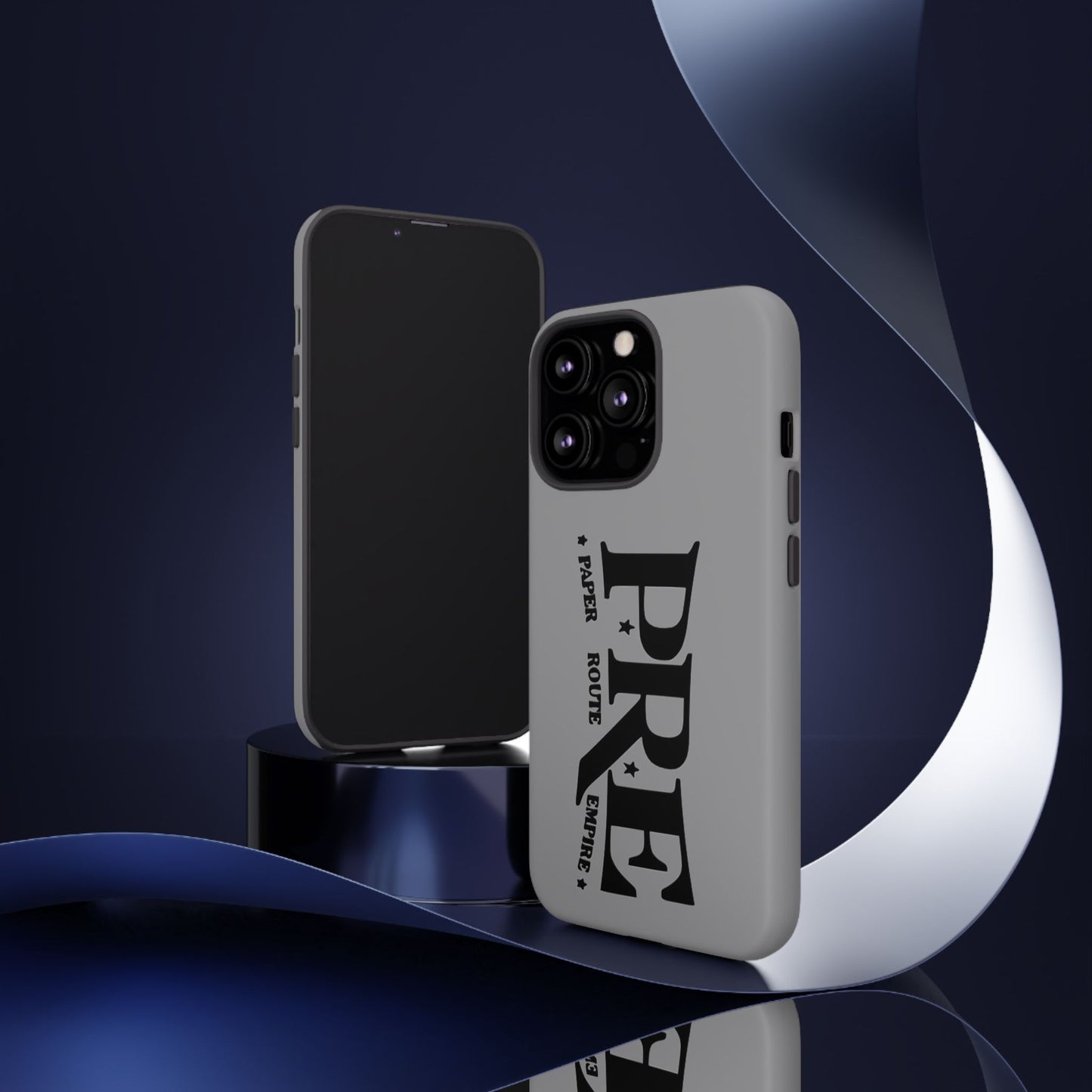 P.R.E.  Tough Cases, Papa Phone Case, Protective Phone Cover, Route Design,
