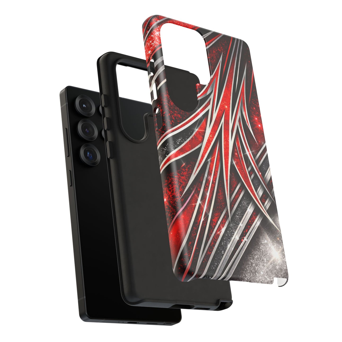 Mini Truck Inspired Pinstripe Graphic Heavy Duty Phone Case