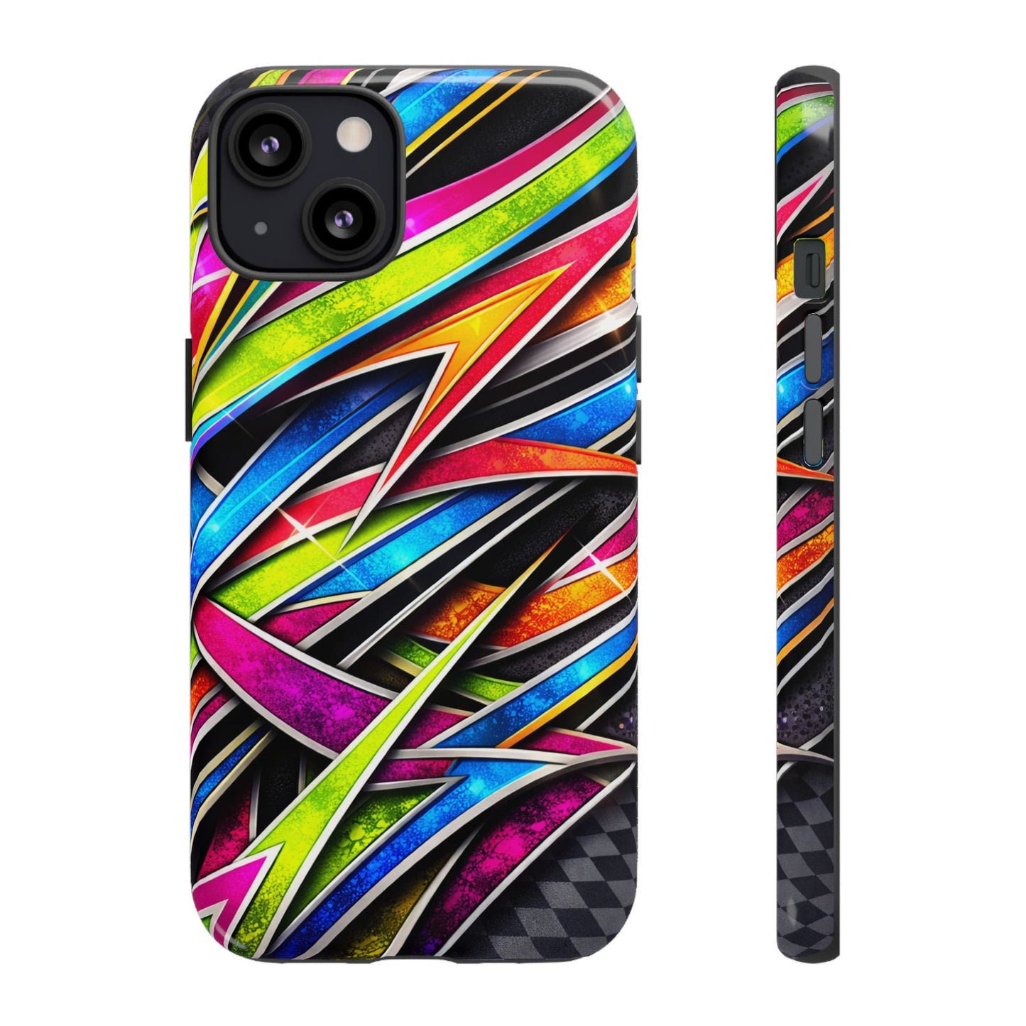 Minitruck Inspired Graphic Tough Phone Case – Impact Resistant