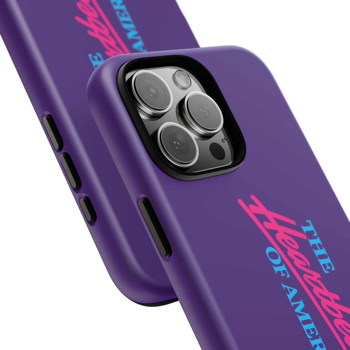 Purple  “The Heartbeat of America” Retro Chevy Logo, Slim Protective Cover