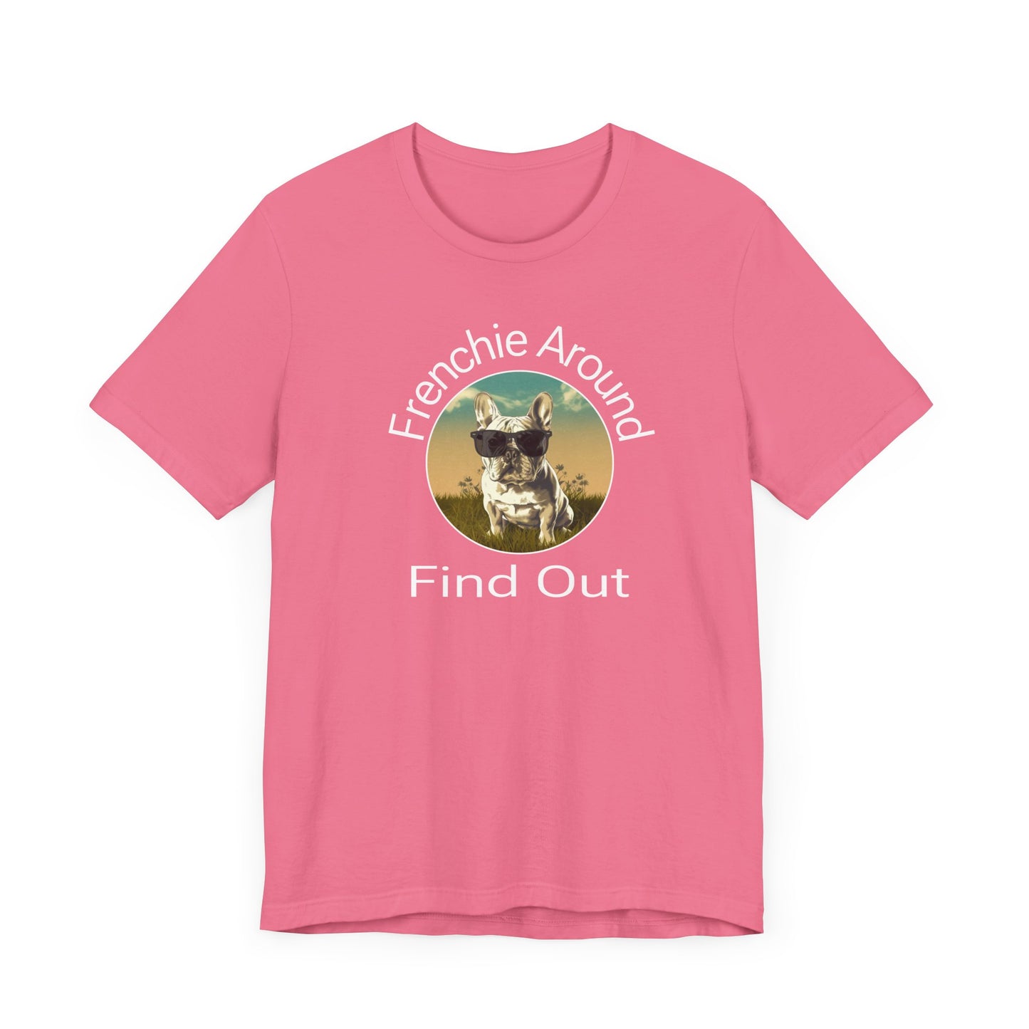 French Bulldog Unisex Tee, Dog Lover Shirt, Animal Graphic Tee, Short Sleeve