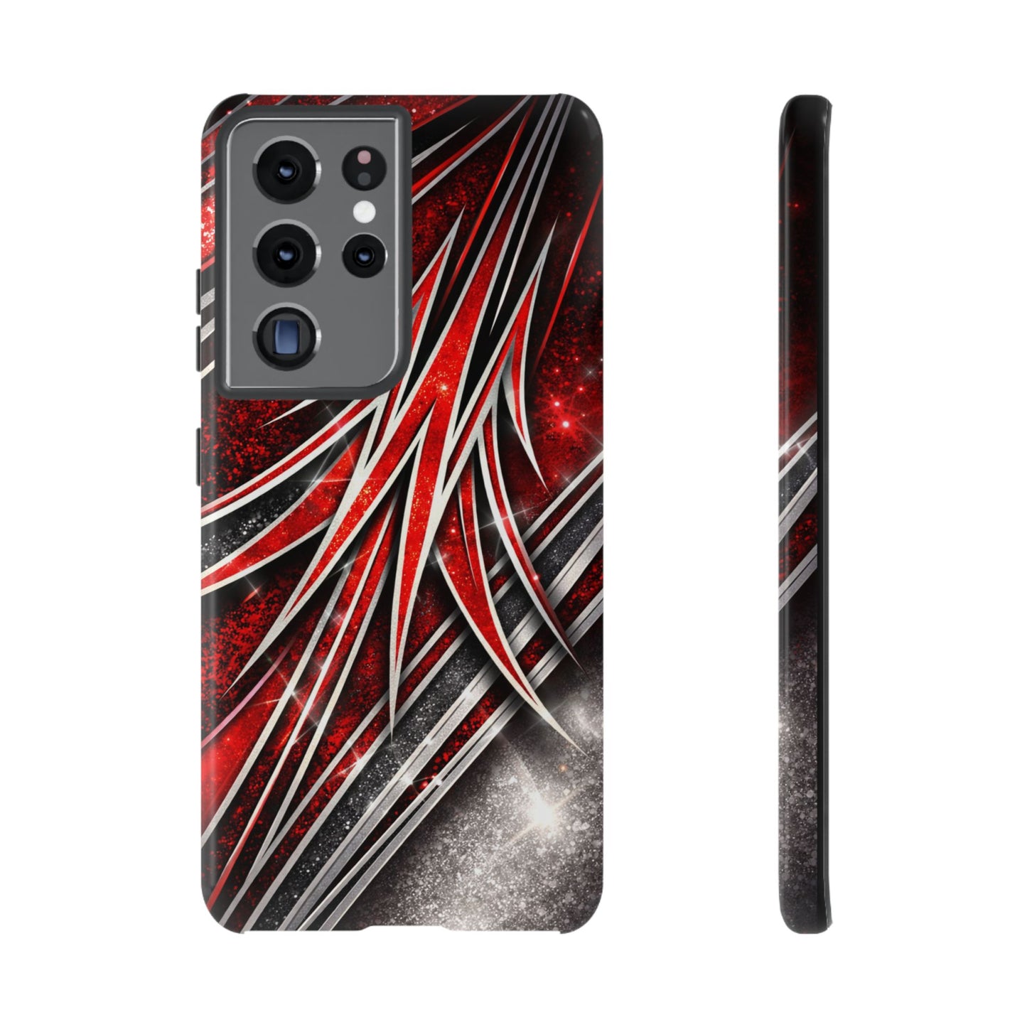 Mini Truck Inspired Pinstripe Graphic Heavy Duty Phone Case