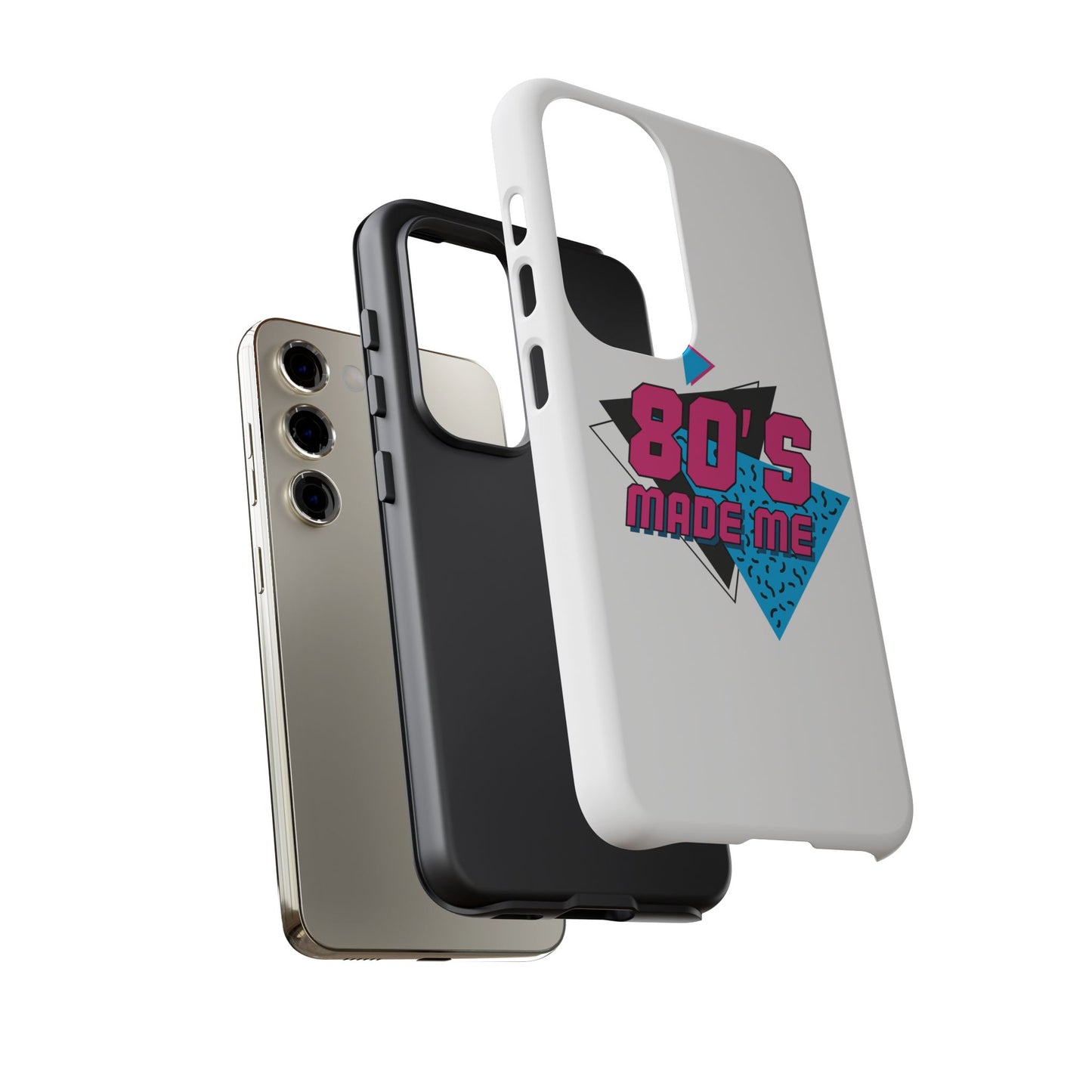 80's Made Me Phone Case - Retro Tough Phone Cover for Nostalgia Lovers