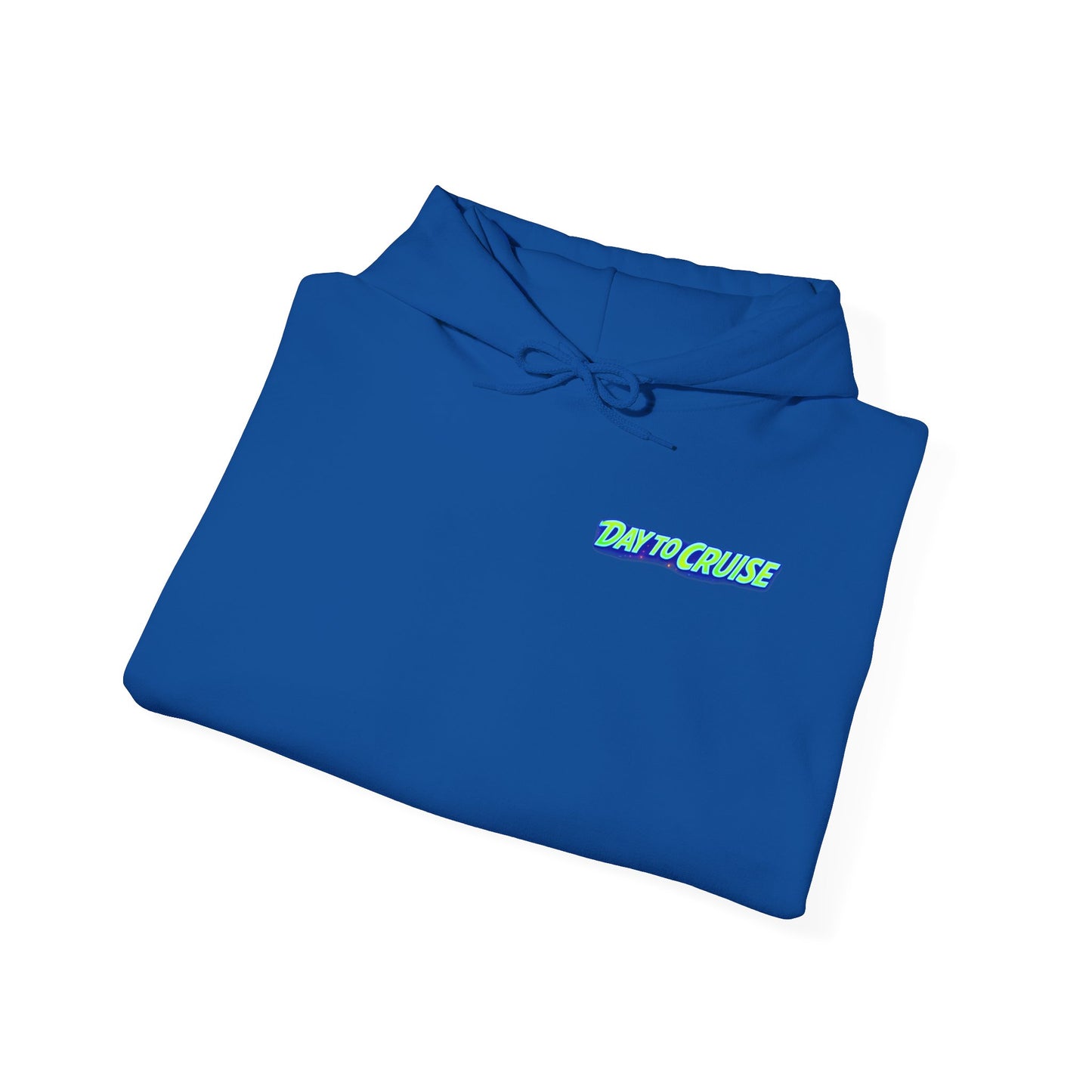 Cruise Night Hoodie — "Day To Cruise" Retro UFO Car Graphic
