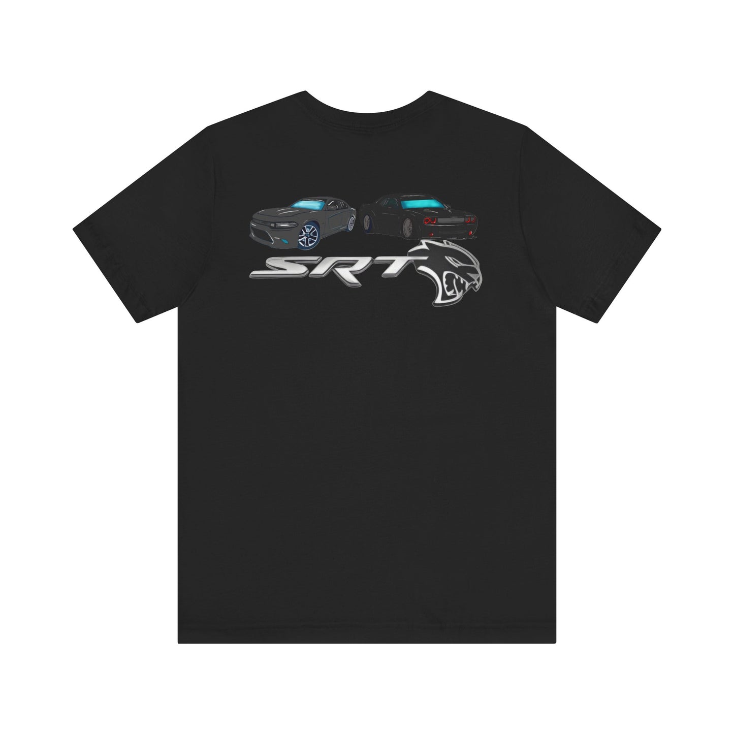 Unisex SRT Dodge Car Graphic Tee – Streetwear T-Shirt for Car Enthusiasts & Mopar Fans