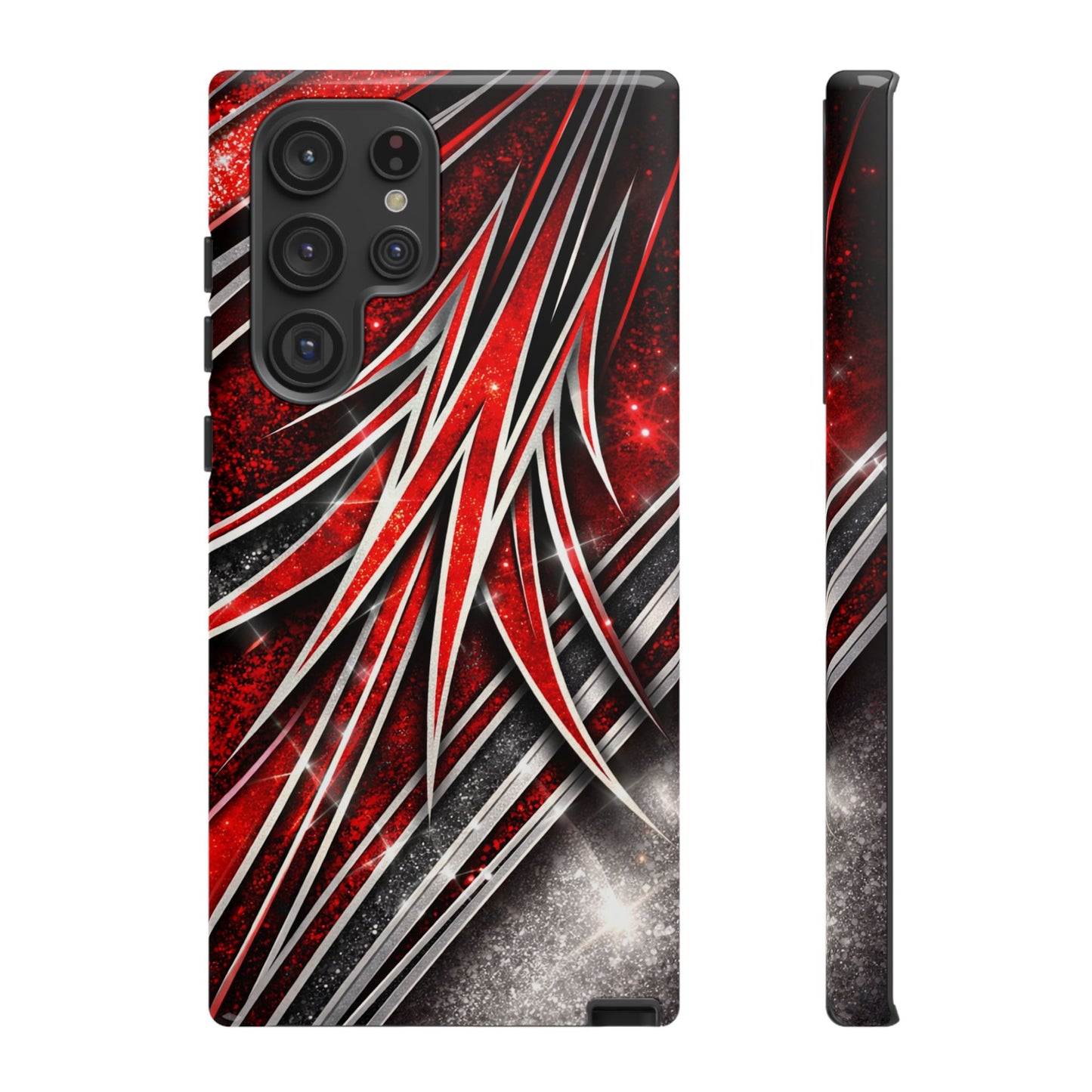 Mini Truck Inspired Pinstripe Graphic Heavy Duty Phone Case