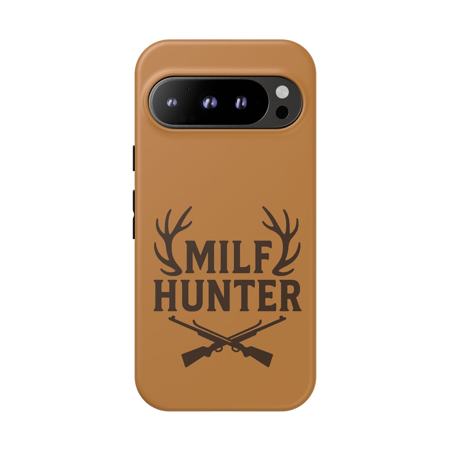 Phone Case, Funny Milf Hunter Design for Tough Cases, Rugged Protective Cover,