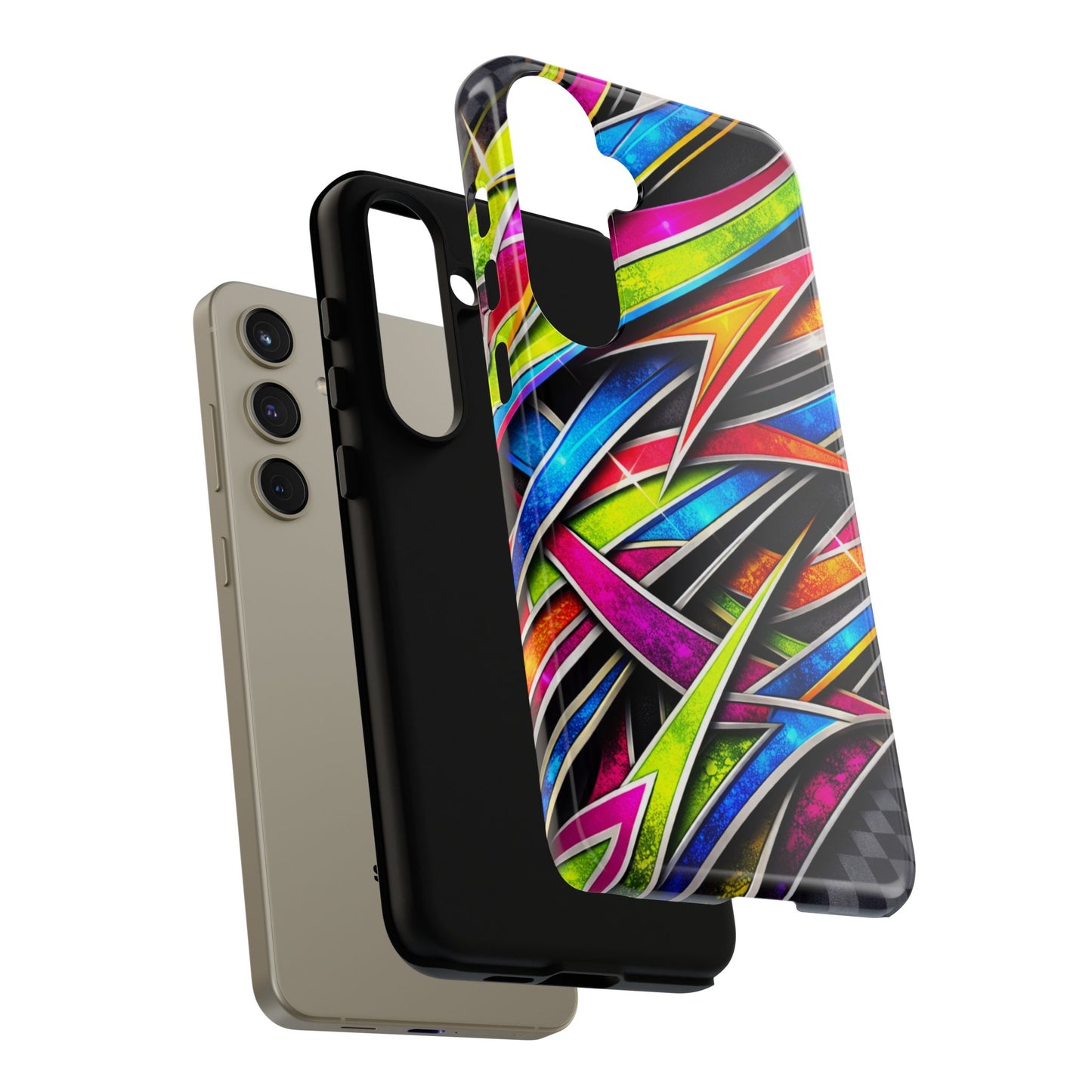 Minitruck Inspired Graphic Tough Phone Case – Impact Resistant