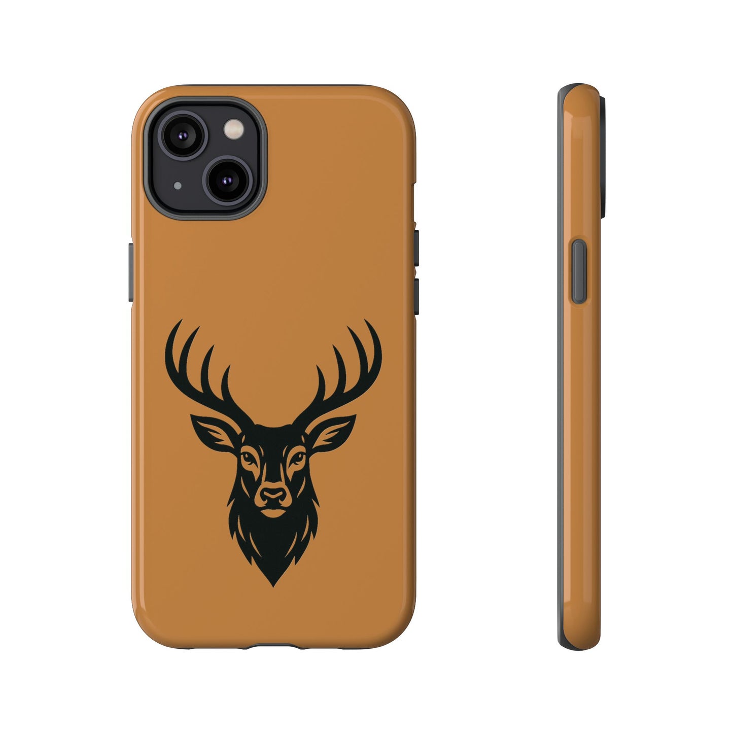 Phone Cases, Deer Buck with Antlers Wildlife Nature Design, Animal Lover Gift,