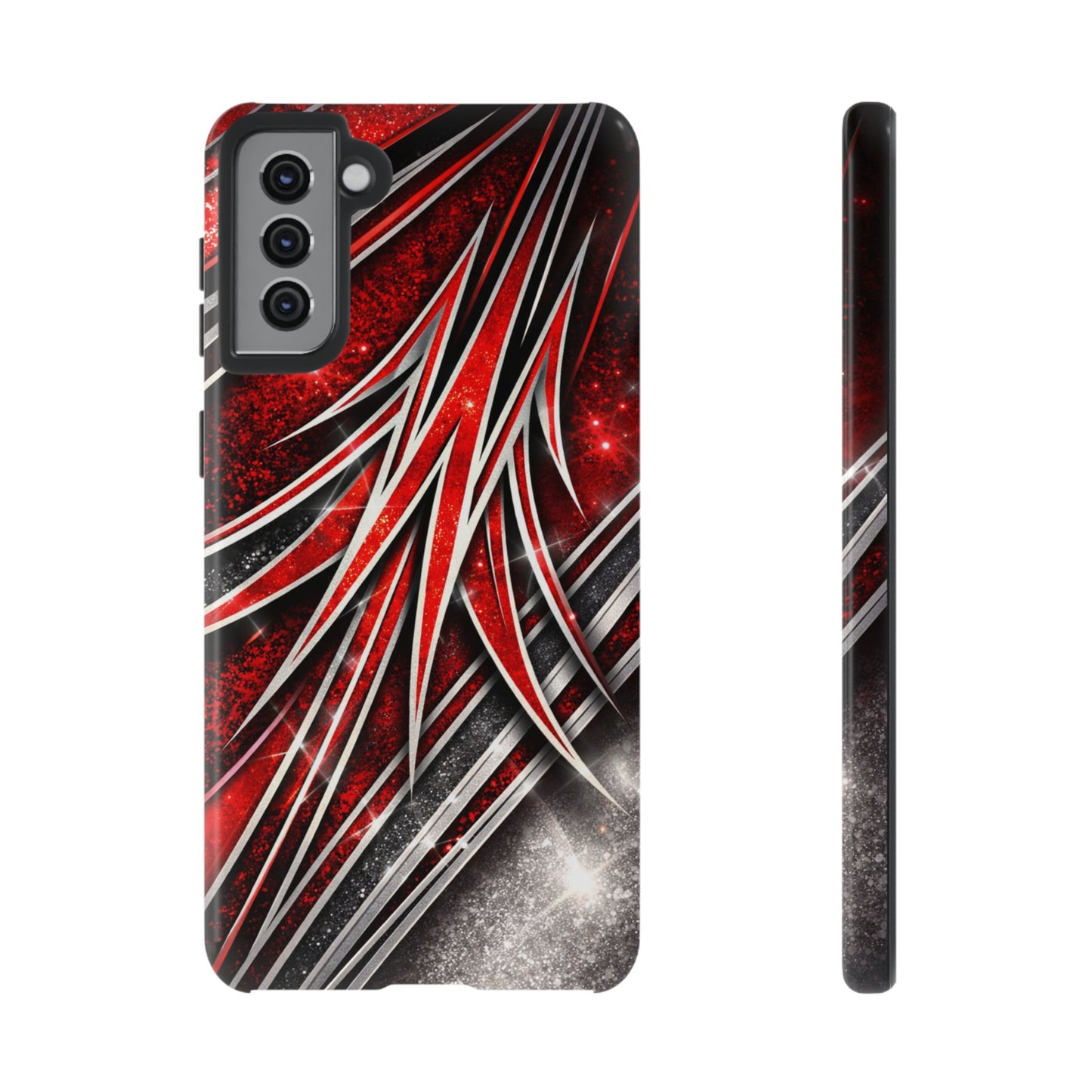 Mini Truck Inspired Pinstripe Graphic Heavy Duty Phone Case