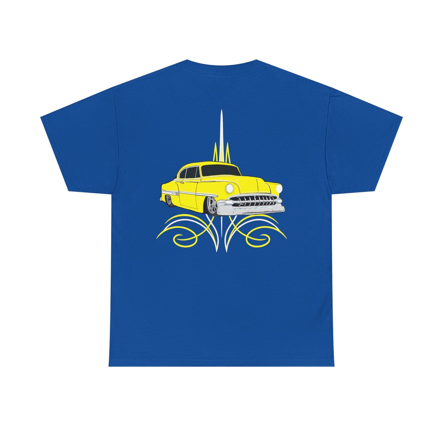 54 Bel Air Hot Rod T-Shirt  Classic 1954 Chevy Car Tee