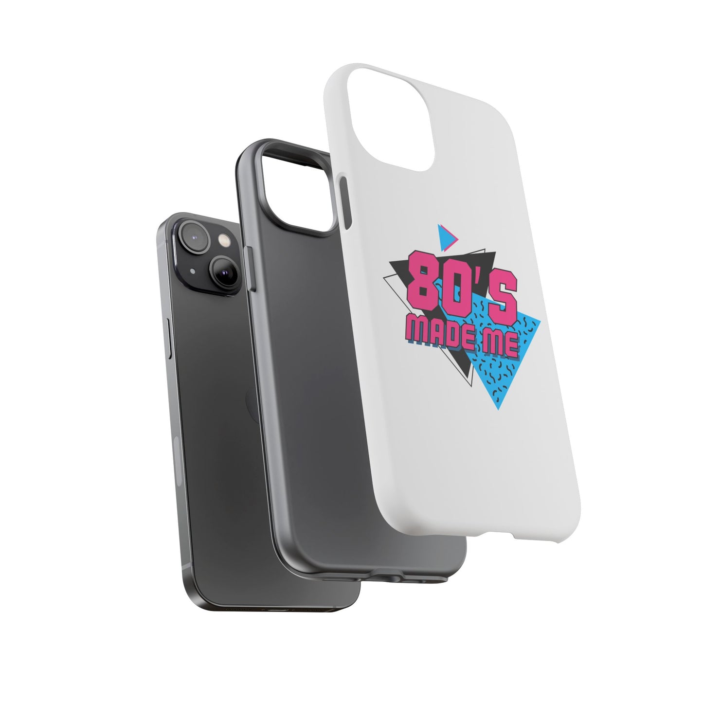 80's Made Me Phone Case - Retro Tough Phone Cover for Nostalgia Lovers