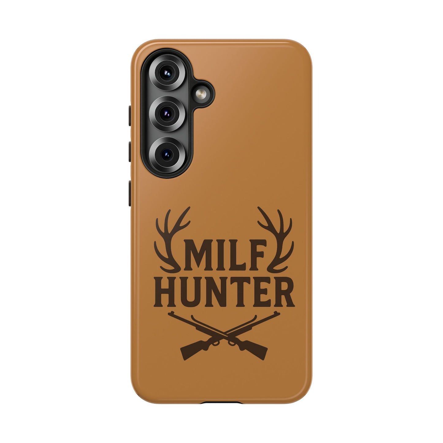 Phone Case, Funny Milf Hunter Design for Tough Cases, Rugged Protective Cover,