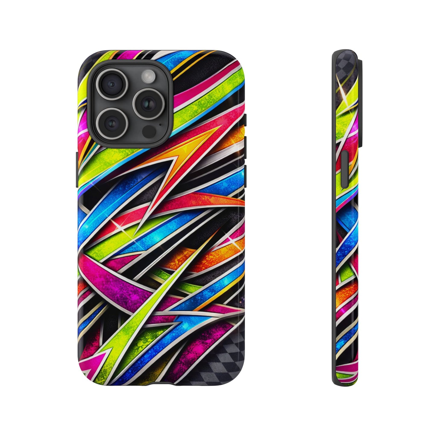 Minitruck Inspired Graphic Tough Phone Case – Impact Resistant
