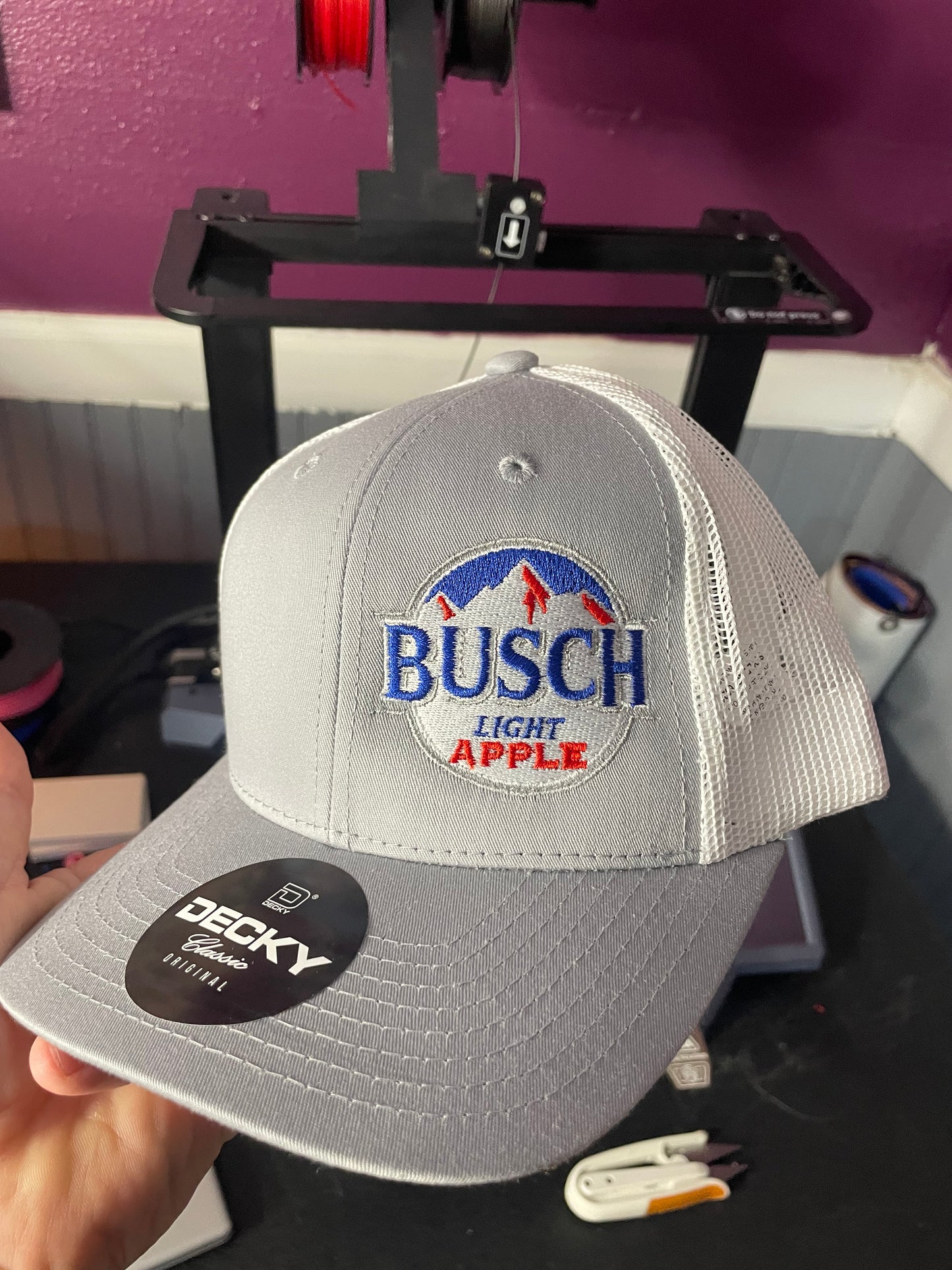 Busch Light Trucker Hat – Premium Embroidered Snapback