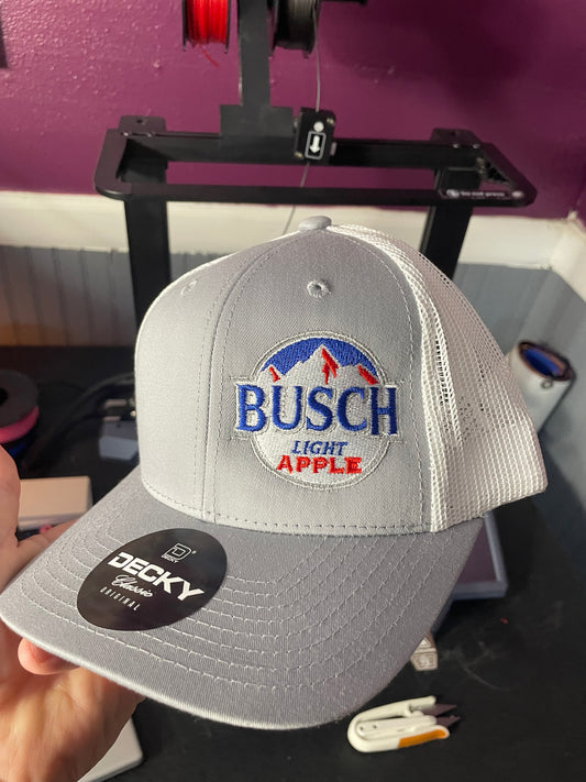 Busch Light Trucker Hat – Premium Embroidered Snapback