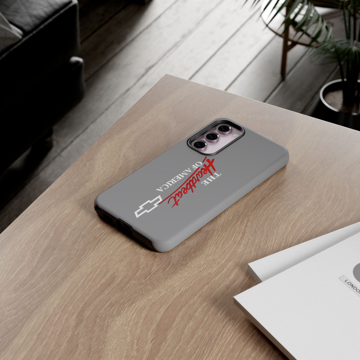 Phone Cases, Heartbeat of America Tough Case - Patriotic Gift, American Flag