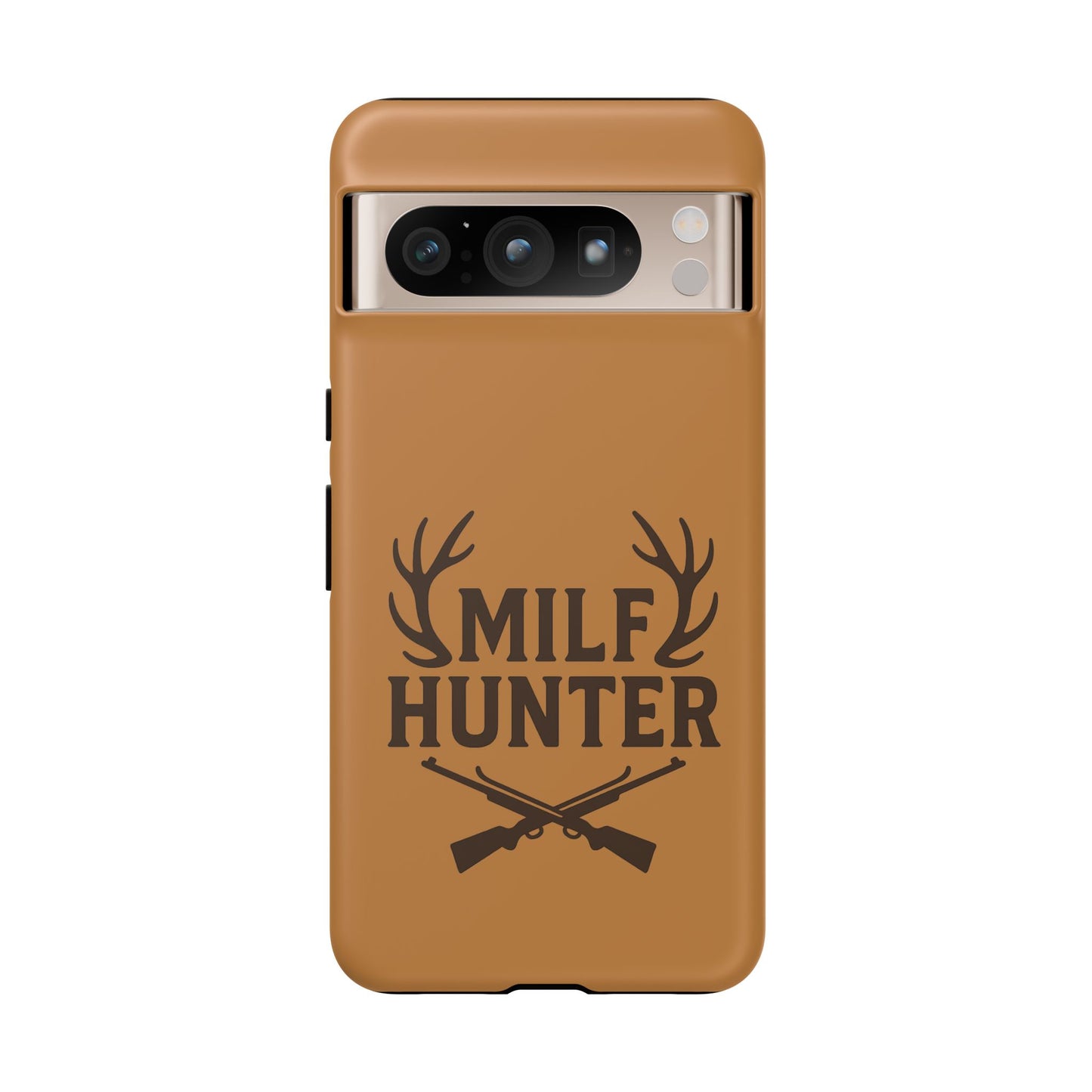Phone Case, Funny Milf Hunter Design for Tough Cases, Rugged Protective Cover,