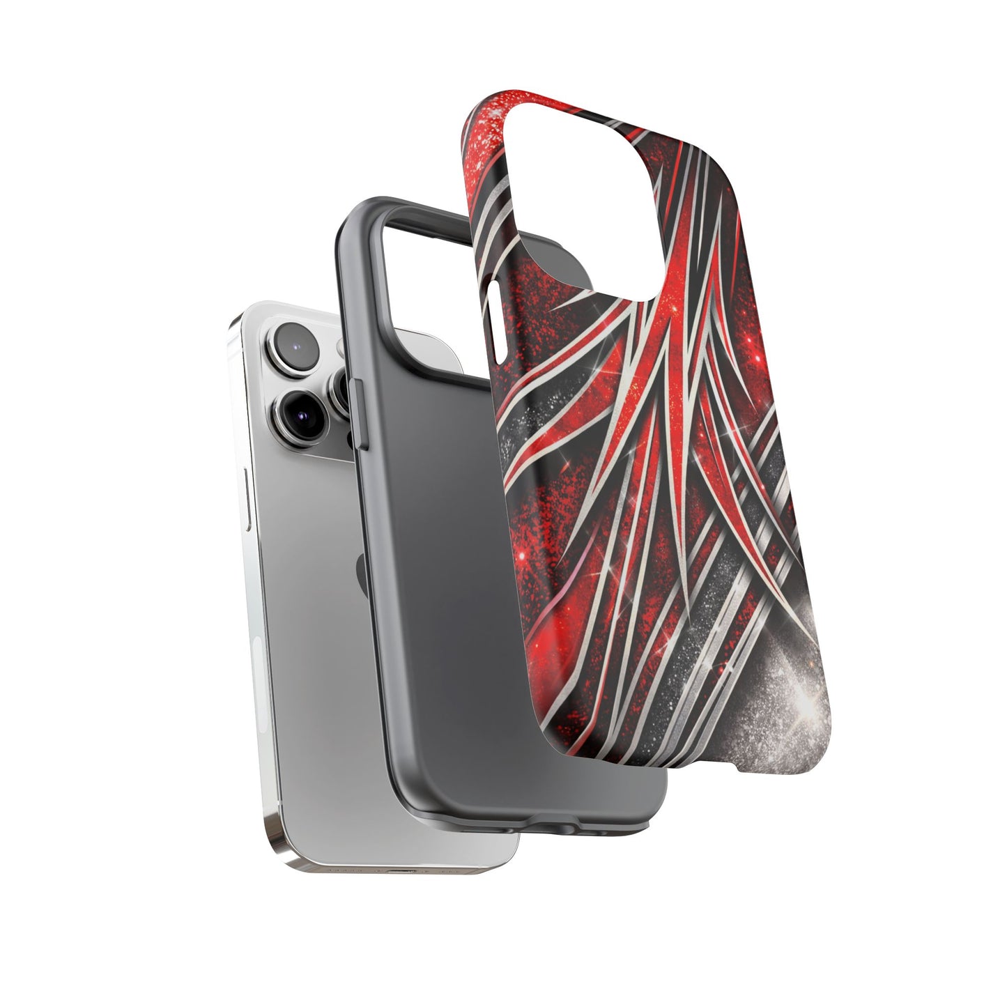 Mini Truck Inspired Pinstripe Graphic Heavy Duty Phone Case
