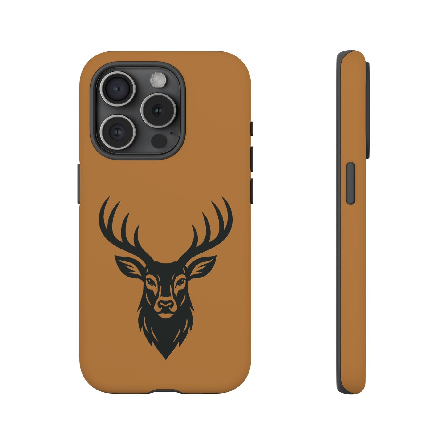 Phone Cases, Deer Buck with Antlers Wildlife Nature Design, Animal Lover Gift,
