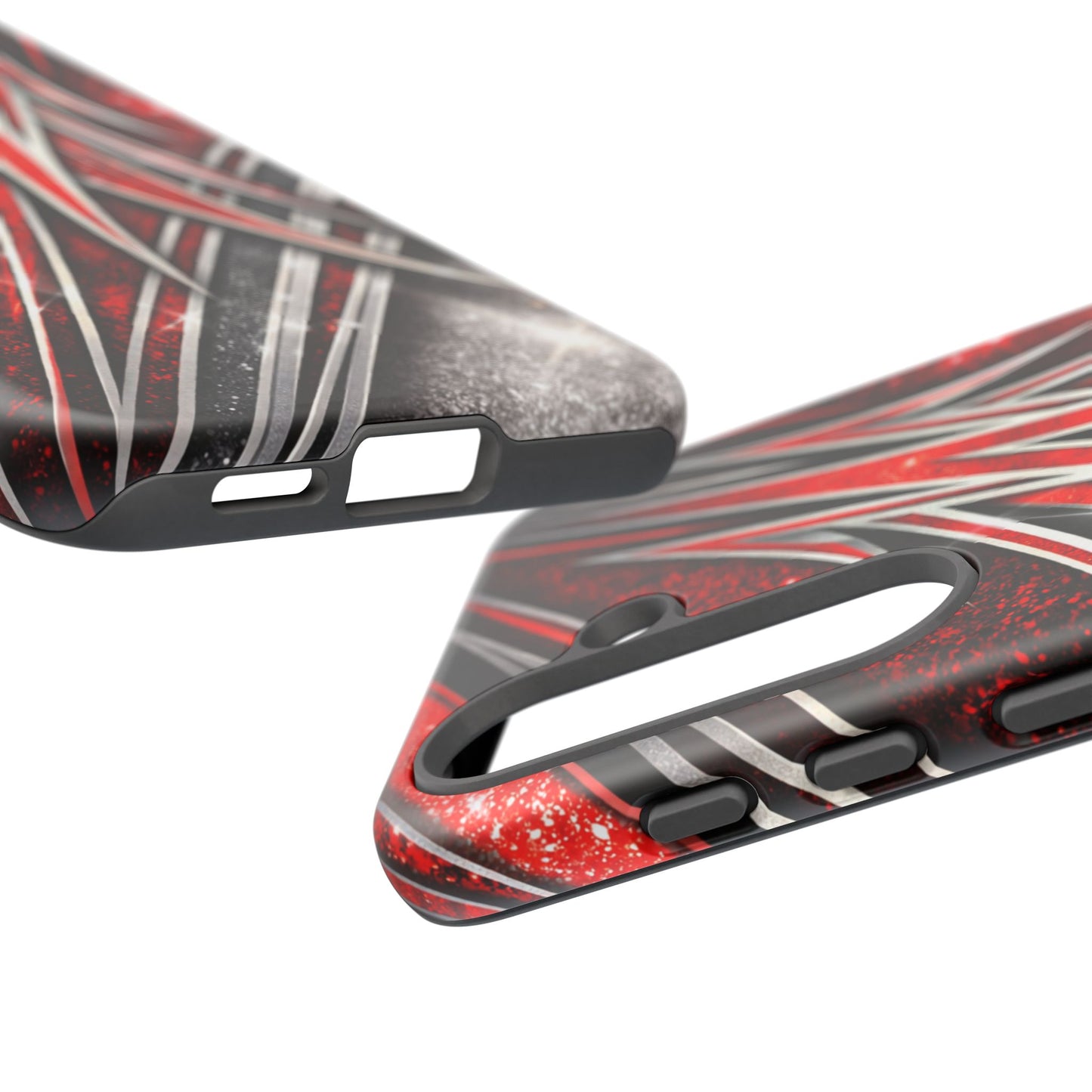 Mini Truck Inspired Pinstripe Graphic Heavy Duty Phone Case