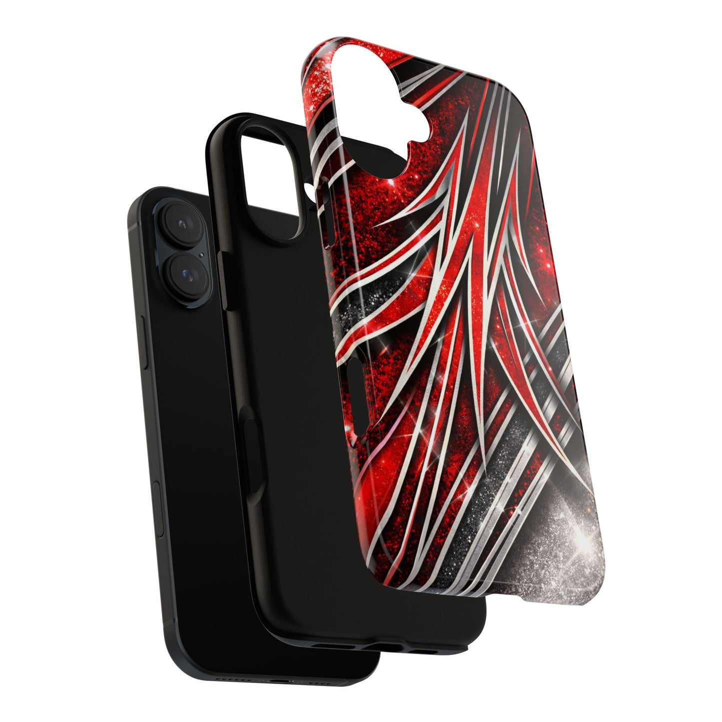 Mini Truck Inspired Pinstripe Graphic Heavy Duty Phone Case