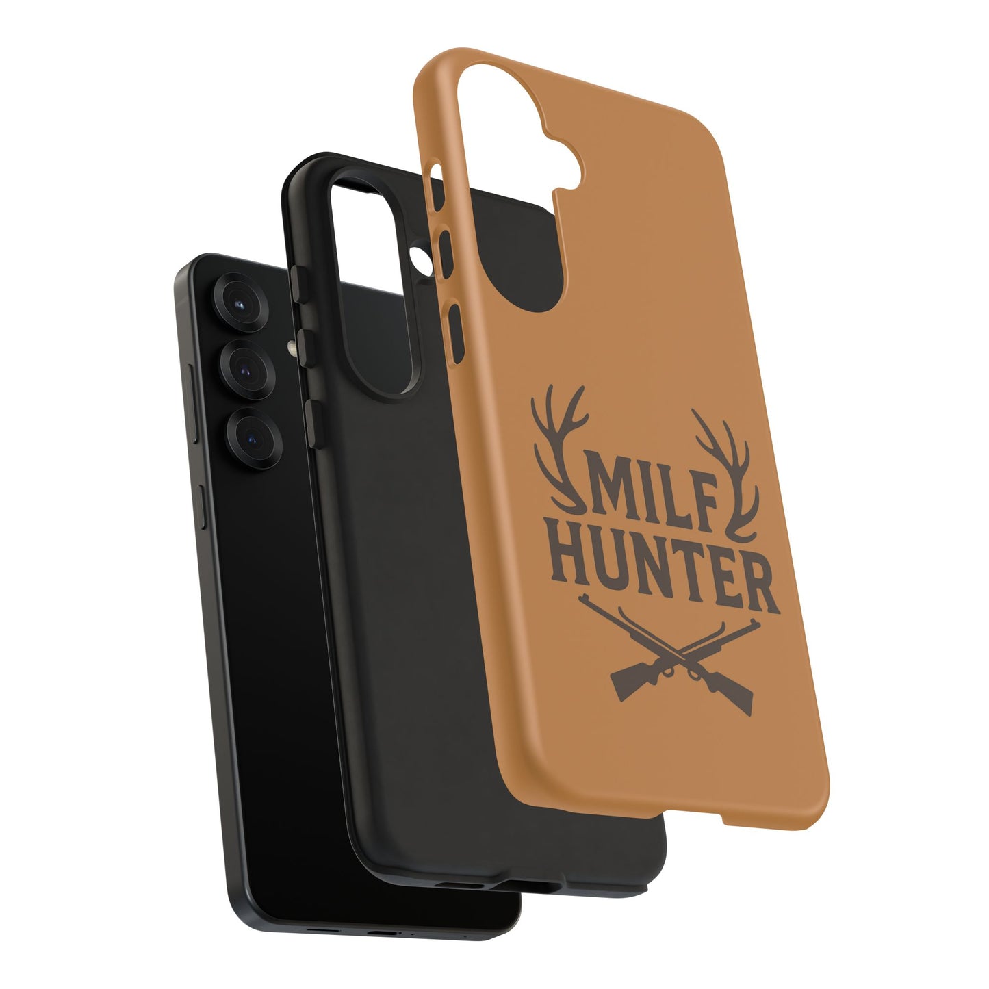 Phone Case, Funny Milf Hunter Design for Tough Cases, Rugged Protective Cover,