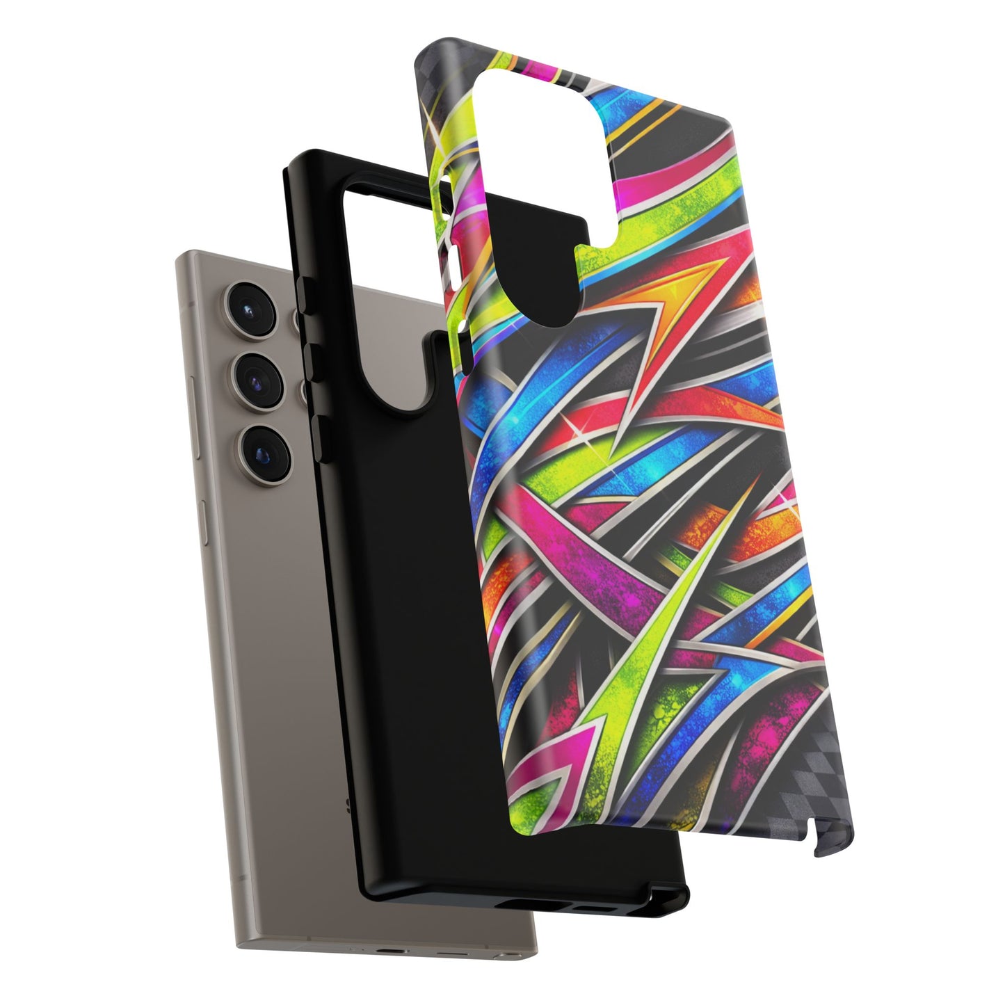 Minitruck Inspired Graphic Tough Phone Case – Impact Resistant