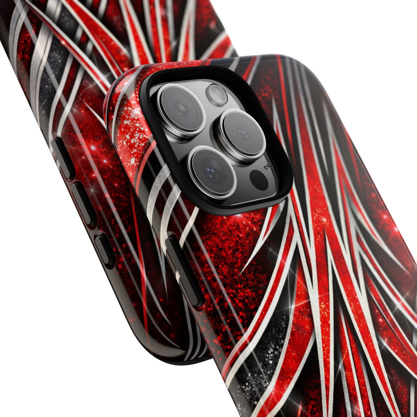 Mini Truck Inspired Pinstripe Graphic Heavy Duty Phone Case