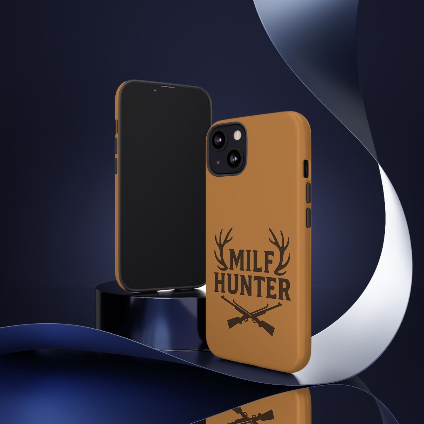 Phone Case, Funny Milf Hunter Design for Tough Cases, Rugged Protective Cover,