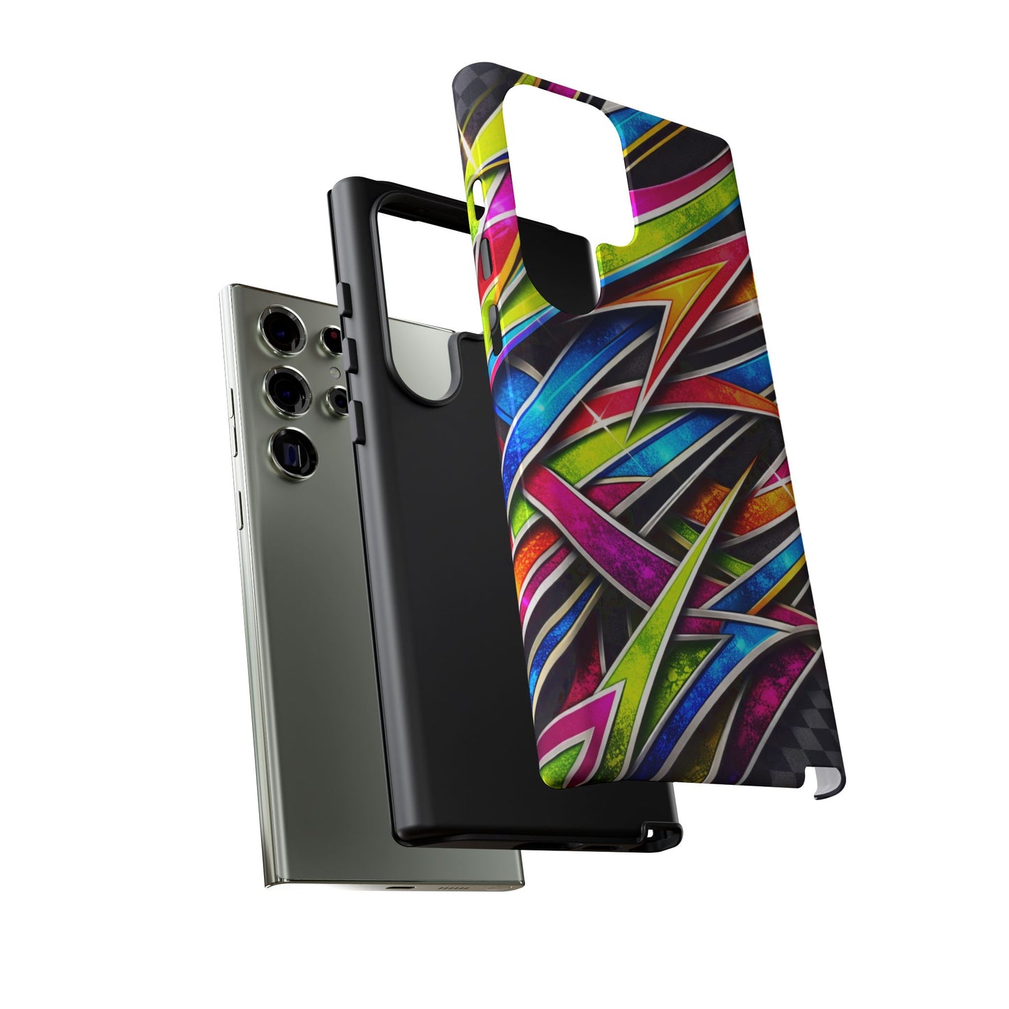 Minitruck Inspired Graphic Tough Phone Case – Impact Resistant