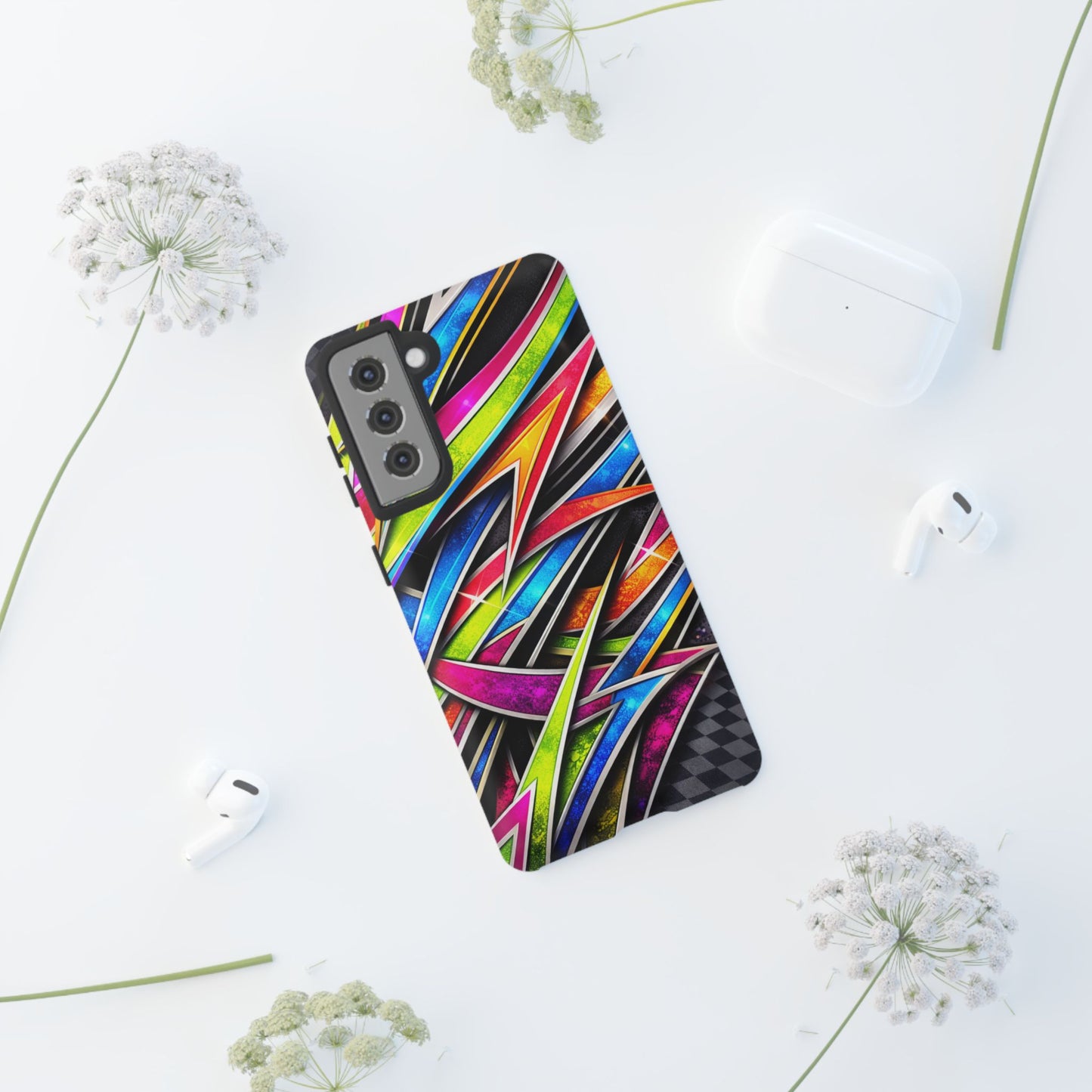 Minitruck Inspired Graphic Tough Phone Case – Impact Resistant