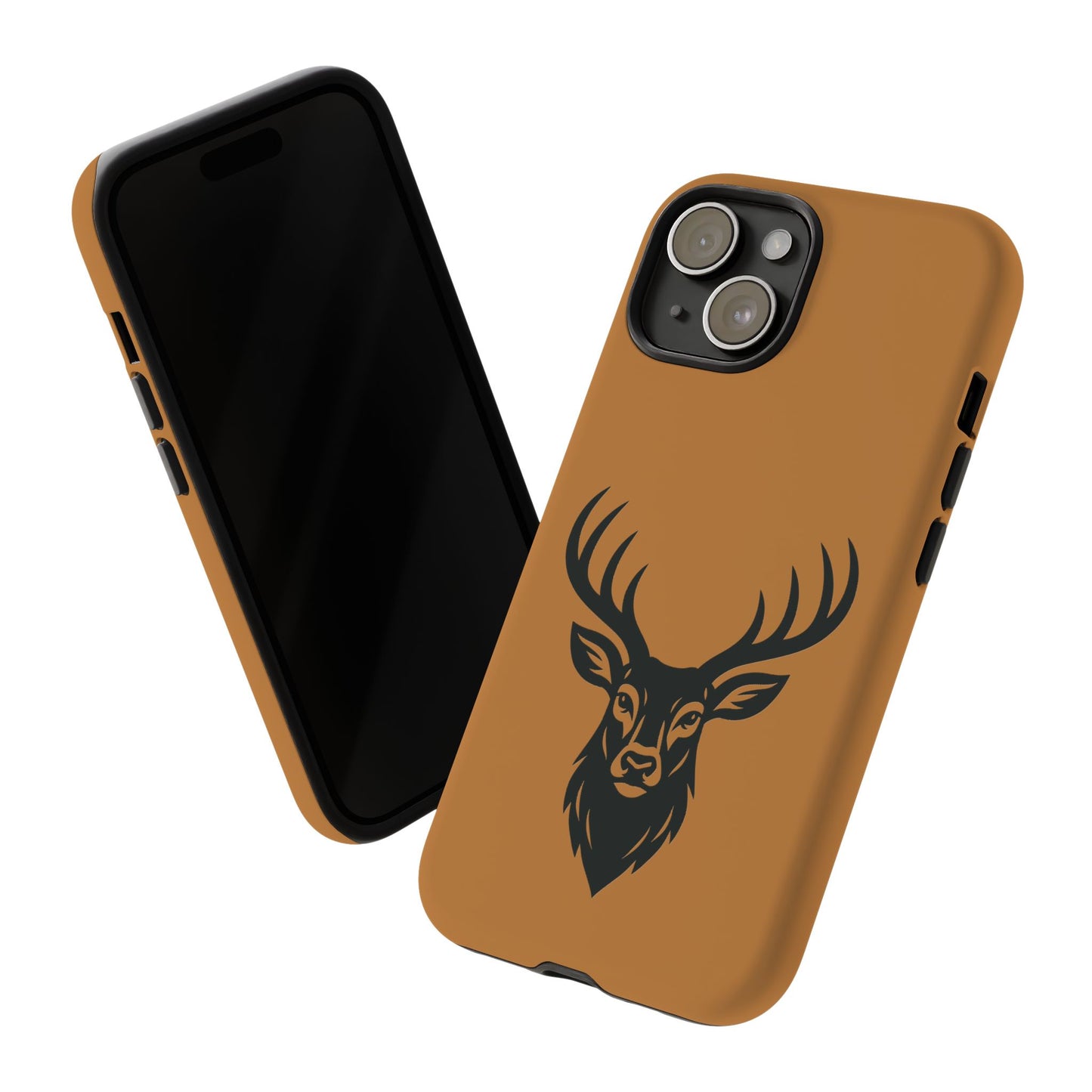 Phone Cases, Deer Buck with Antlers Wildlife Nature Design, Animal Lover Gift,